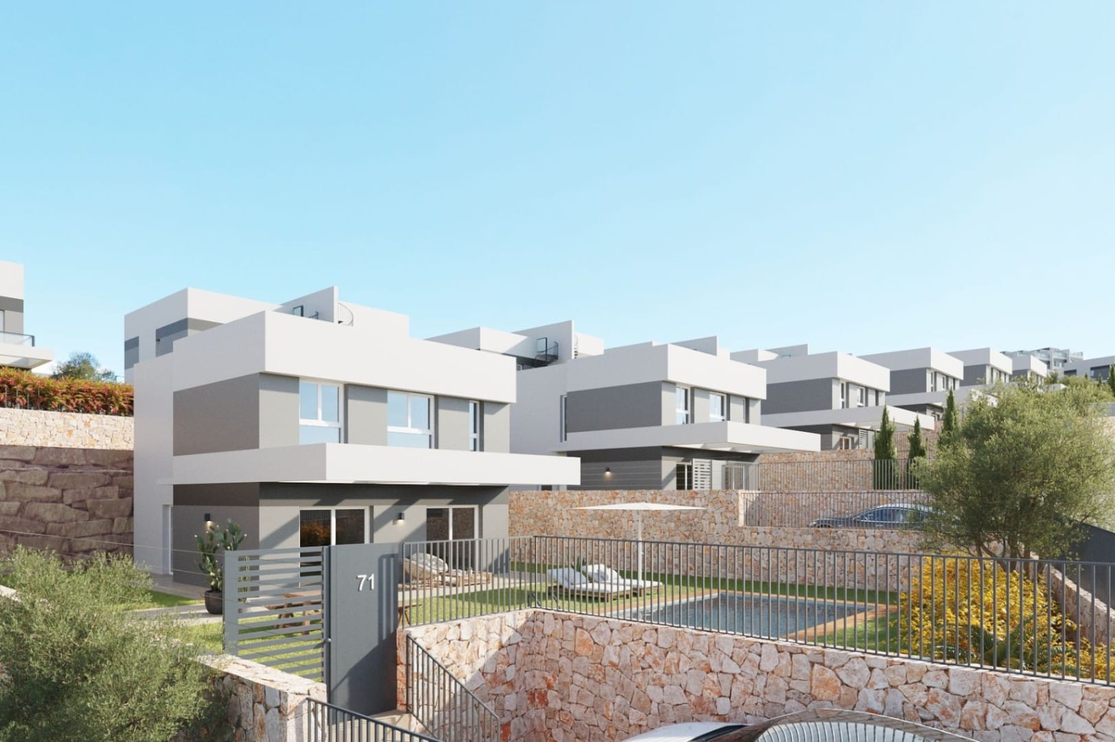 Modern villa with pool for sale in Balcón de Finestrat, Benidorm - April 2026