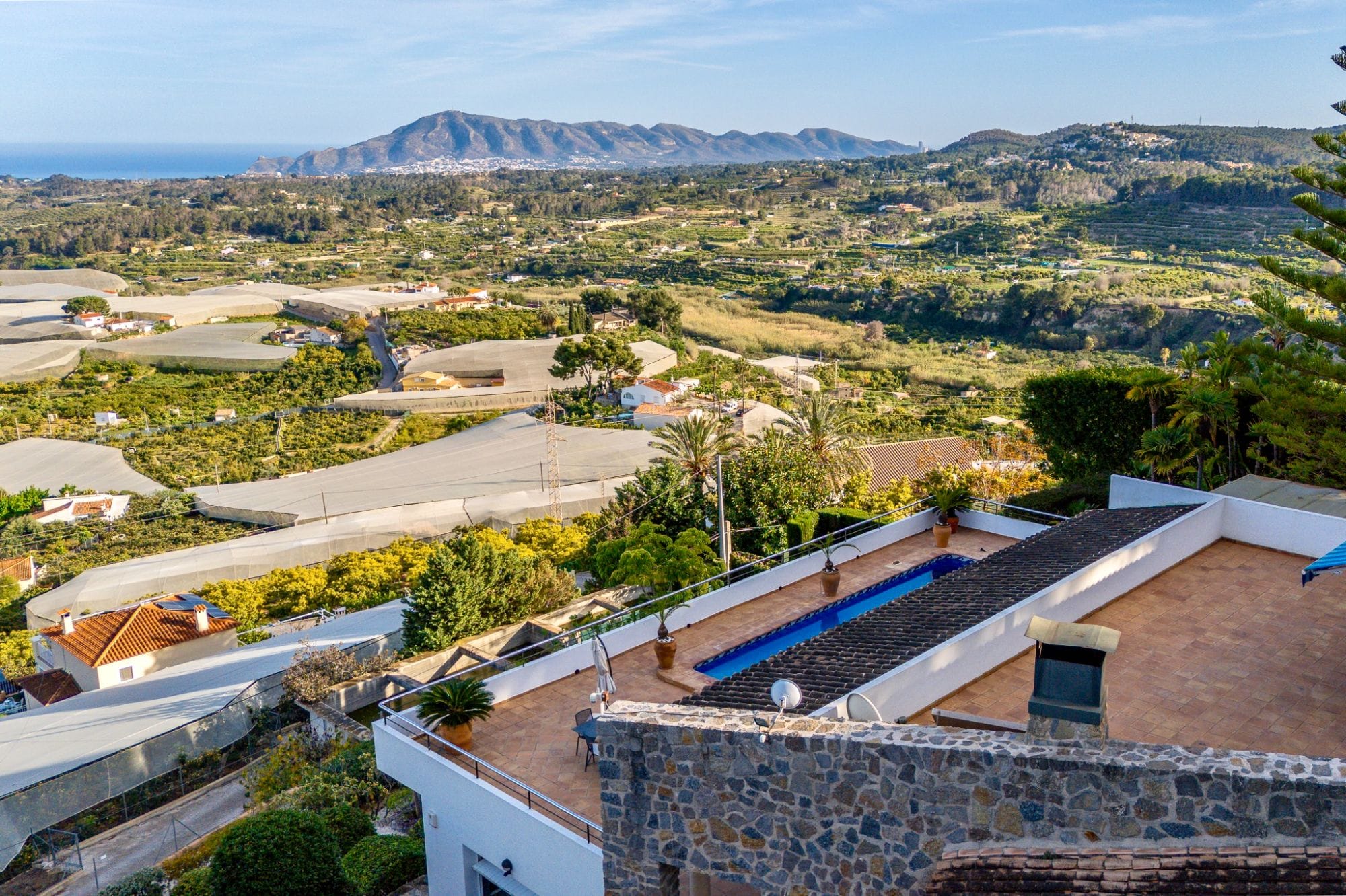 Stunning Villa Retreat Surrounded by Nature with Breathtaking Open Views for Sale in Callosa