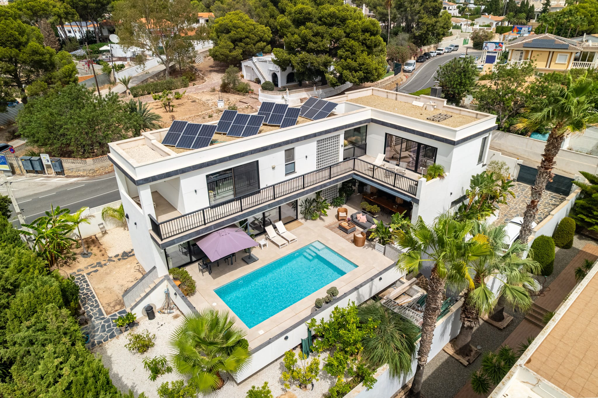 Vila elegantă cu vedere la mare și design excepțional de vânzare în Calpe