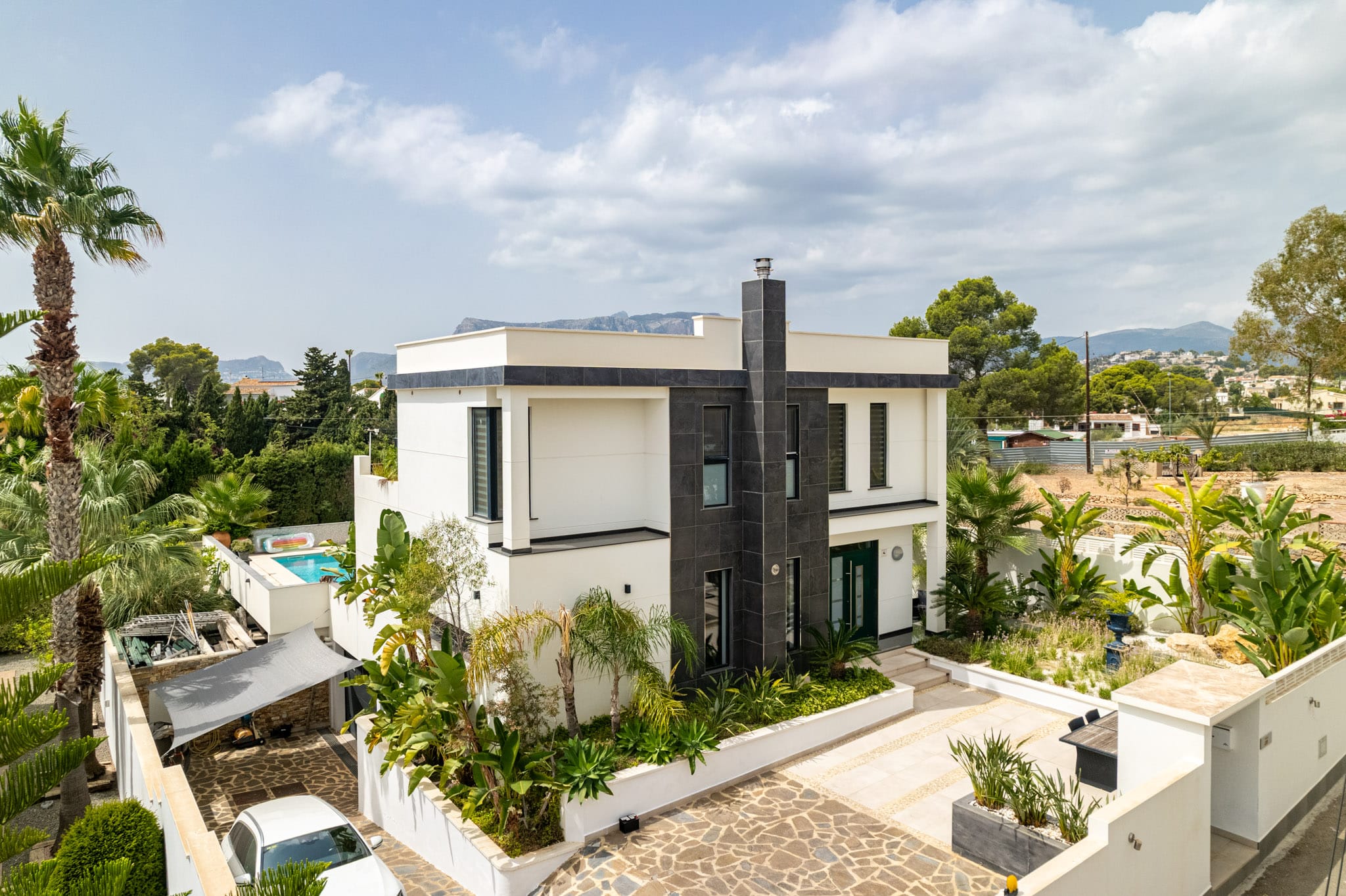 Vila elegantă cu vedere la mare și design excepțional de vânzare în Calpe