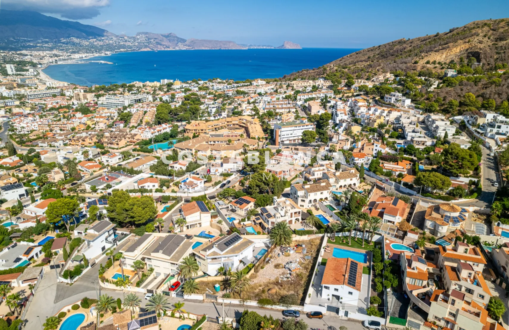 Teren rezidențial cu vedere la mare de vânzare în El Albir