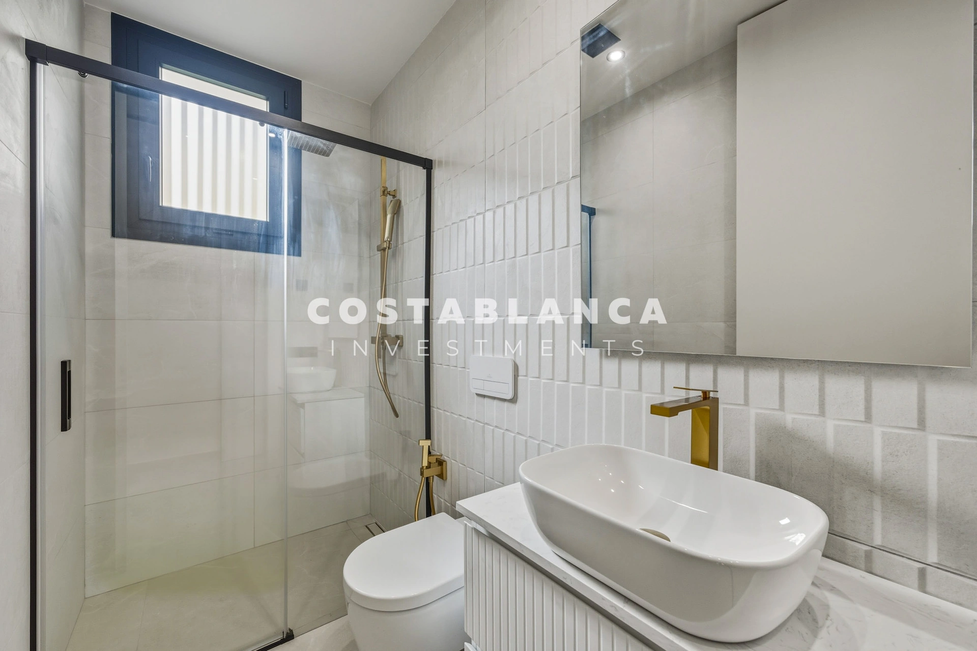 Modern new-built villa for sale in Polop with swimming pool.