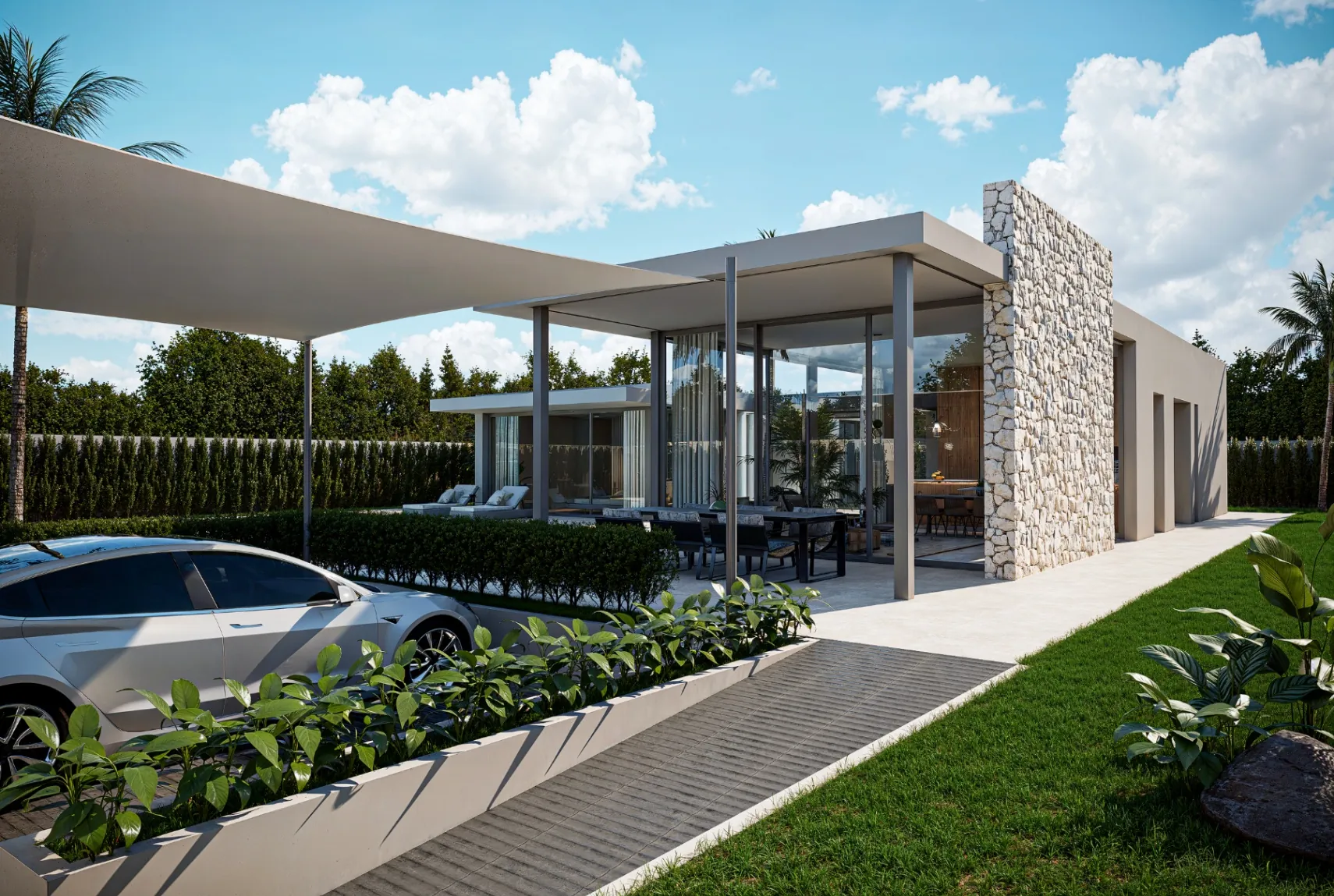 Modern newly built villa for sale in Altea.