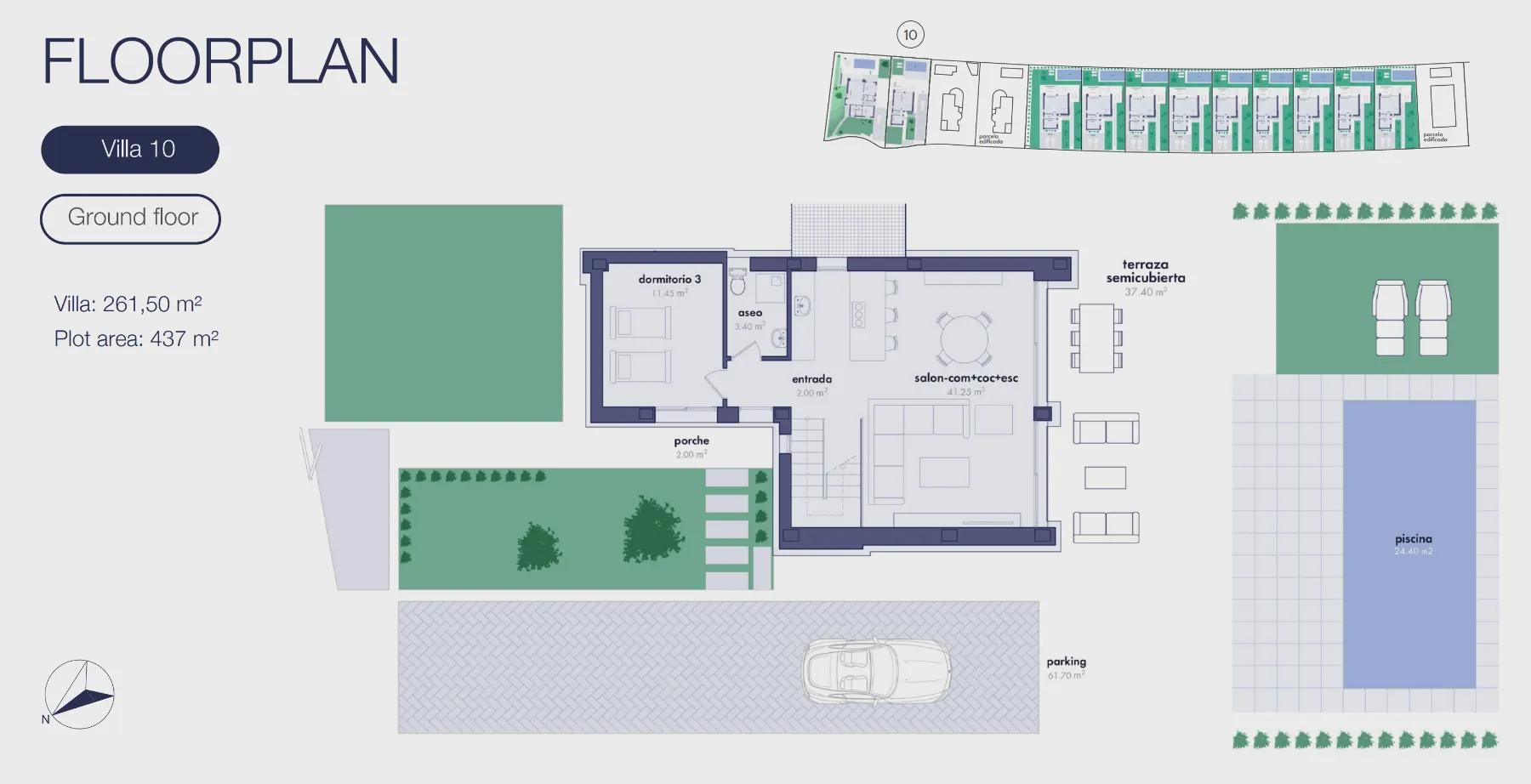 Modern newly built villa for sale in Finestrat