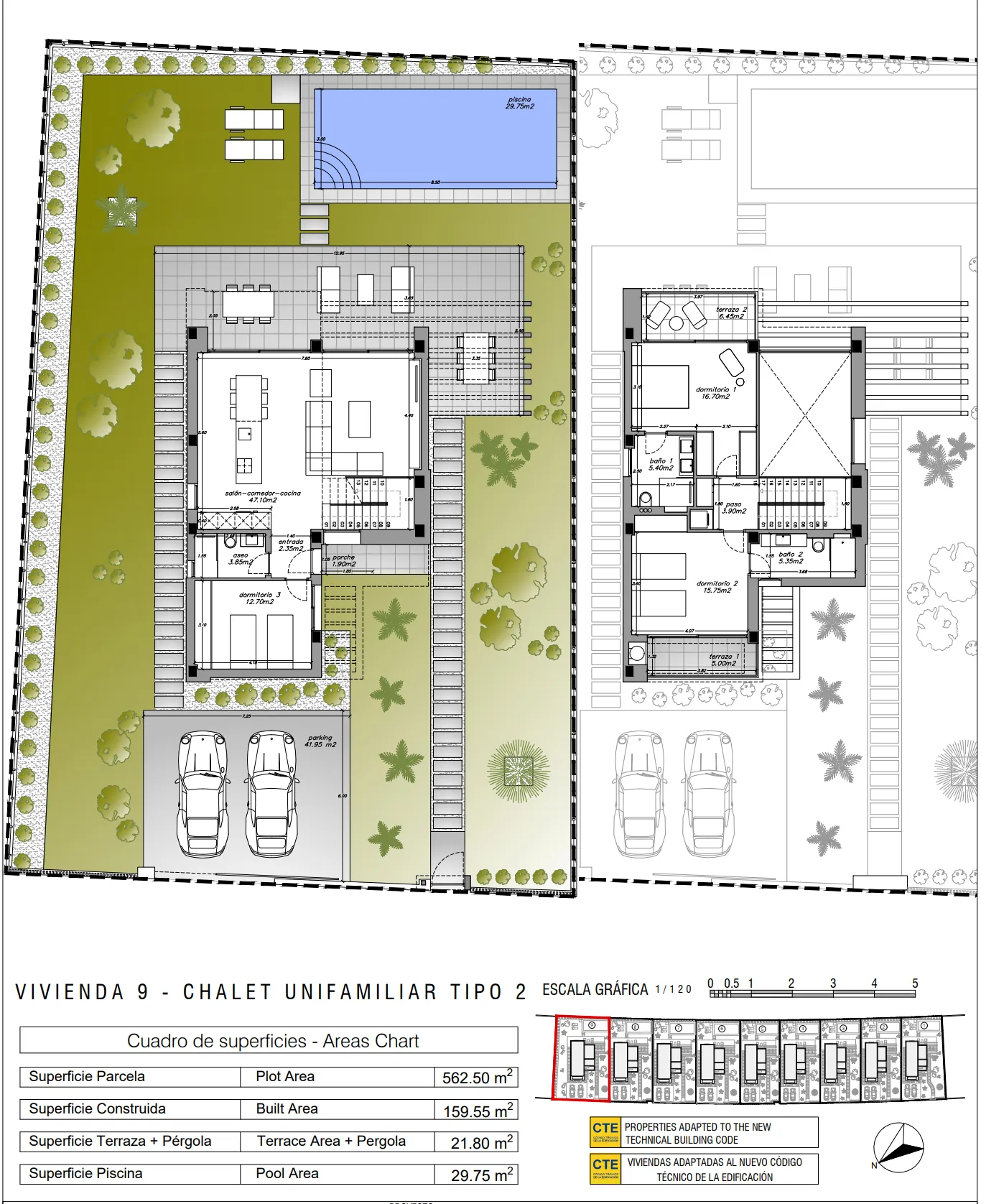 Modern newly built villa for sale in Finestrat