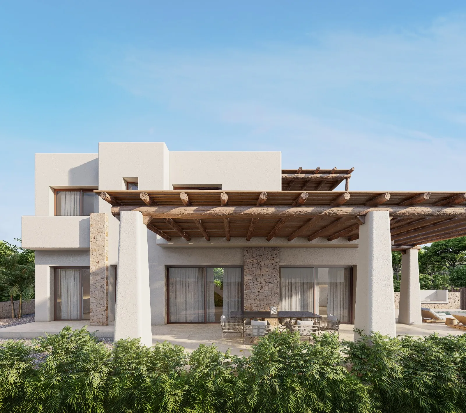 Vila modernă de nouă construcție cu vedere la mare și la munte de vânzare în Calpe, 2025.