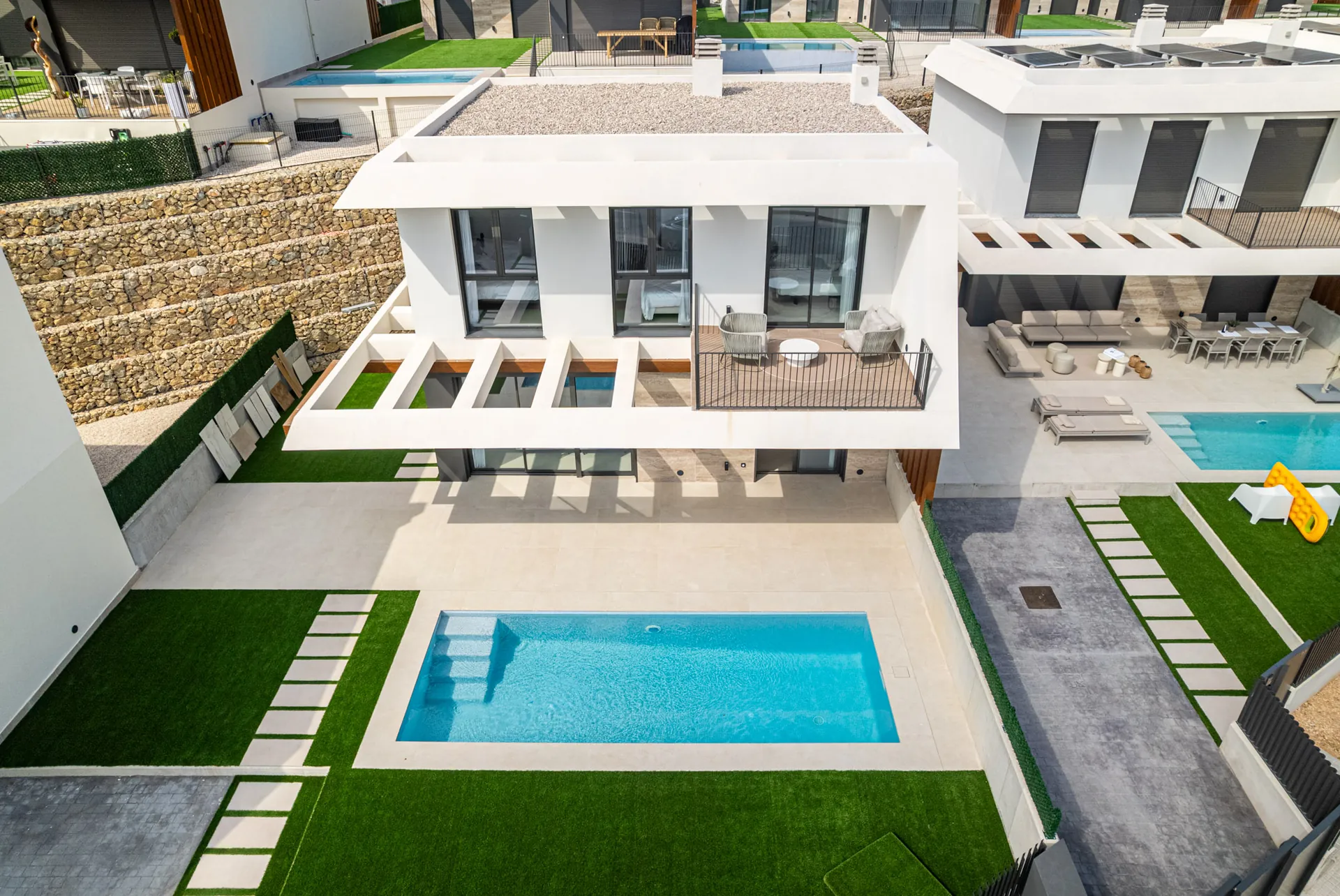 Modern new construction chalet for sale in Polop with pool