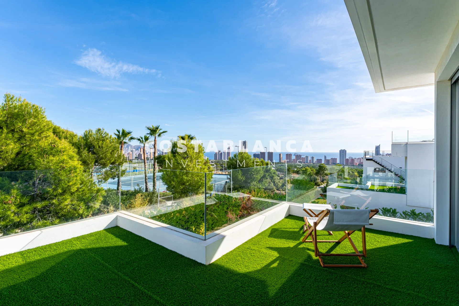 Modern Mediterranean Villa with Private Pool and High-End Finishes for Sale in Finestrat