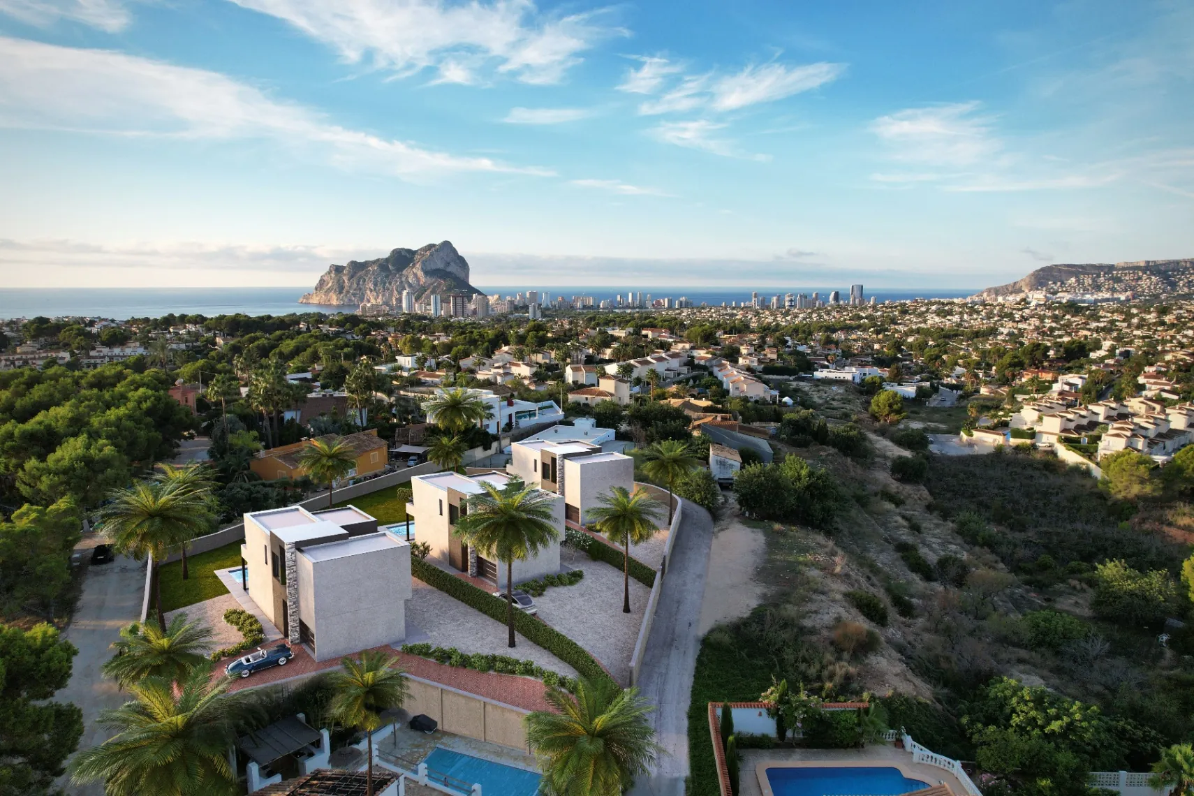 Nouă vilă de lux în Calpe cu vederi impresionante