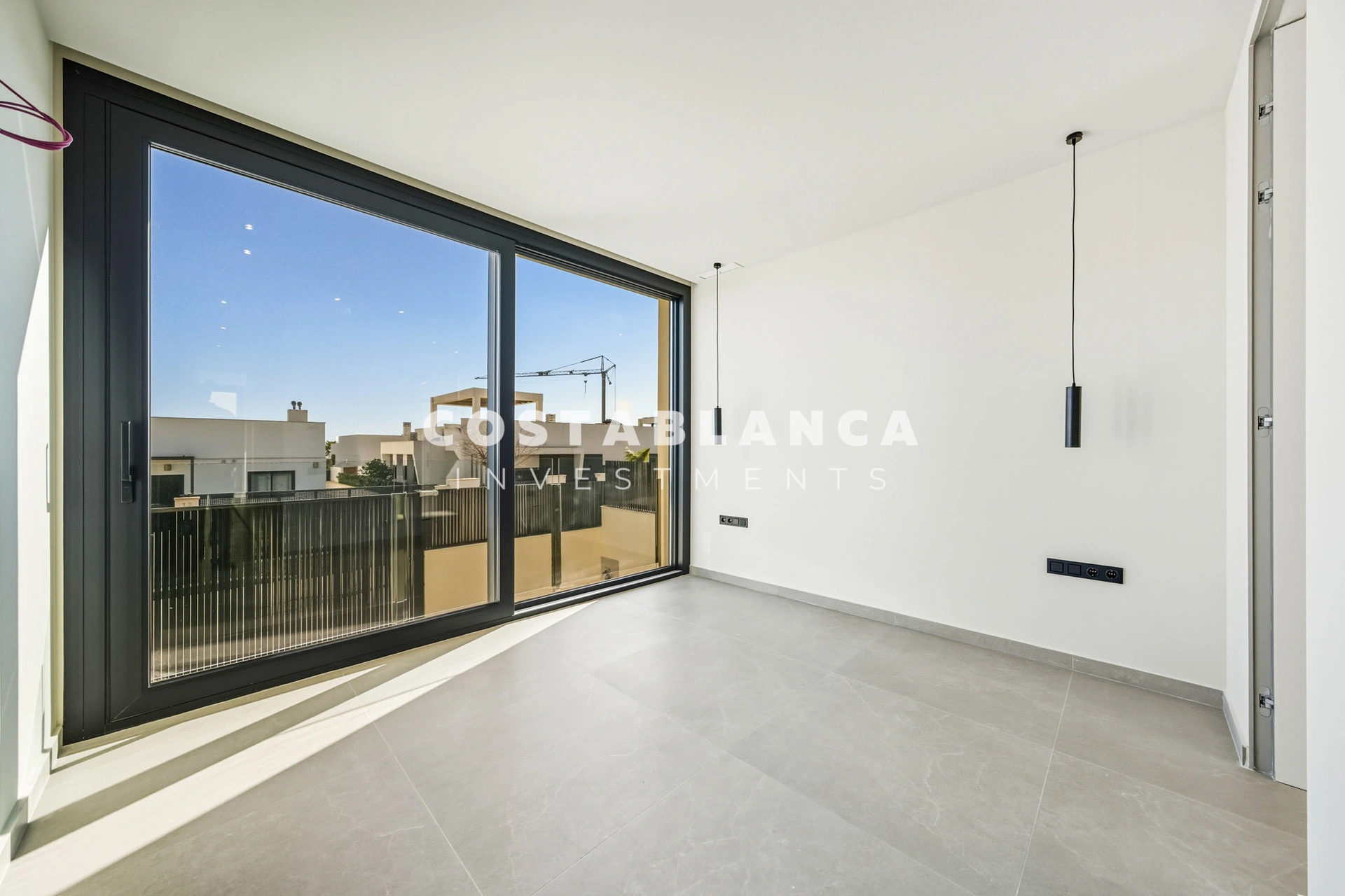 Modern new-built villa for sale in Polop with swimming pool.