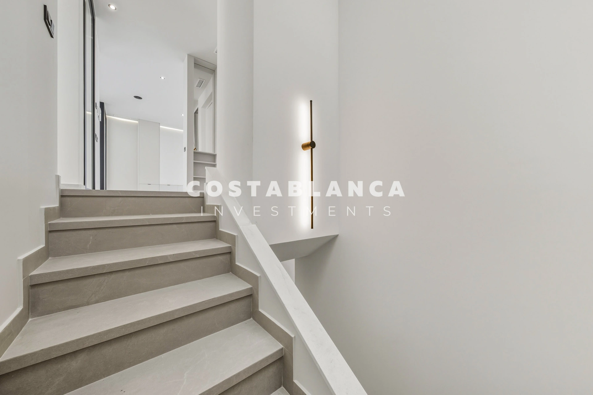 Modern new-built villa for sale in Polop with swimming pool.