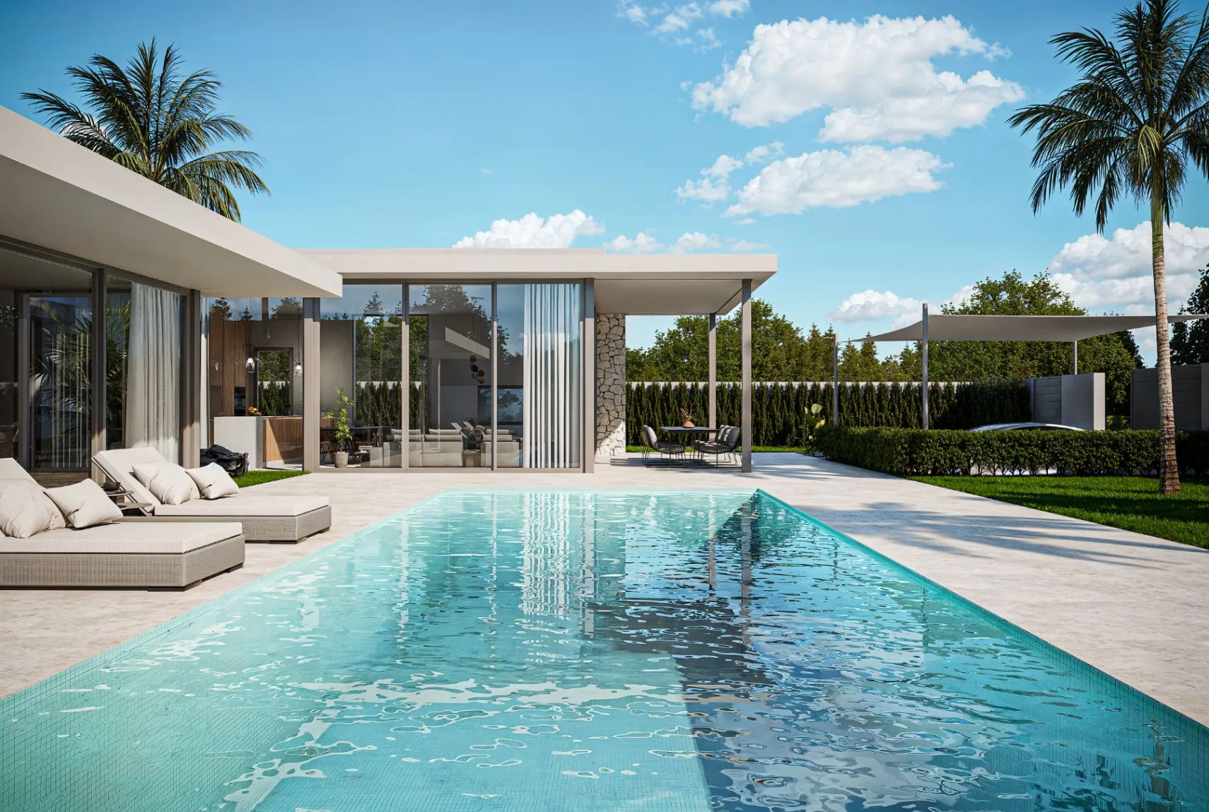 Modern newly built villa for sale in Altea.