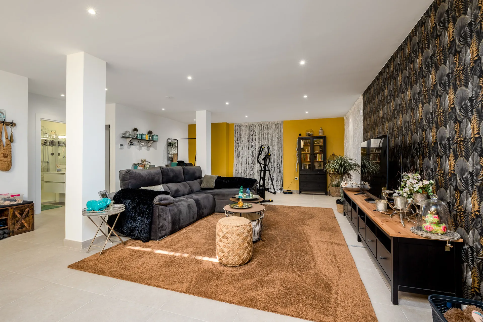 Vila modernă cu o singură etaj în vânzare în Polop