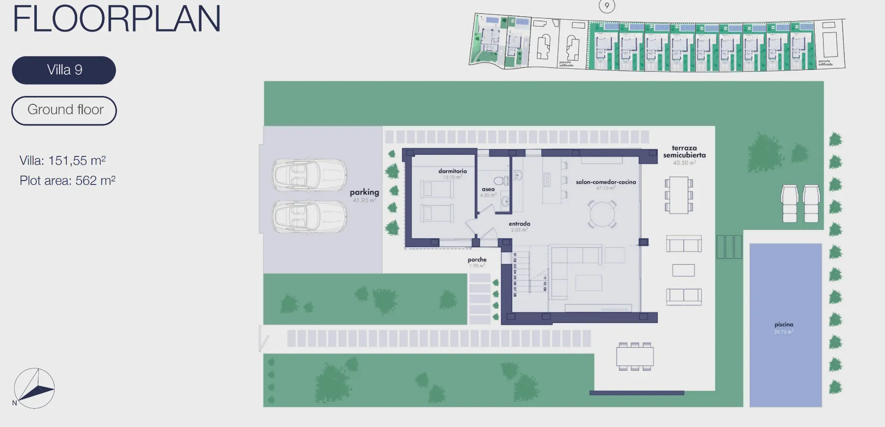 Modern newly built villa for sale in Finestrat