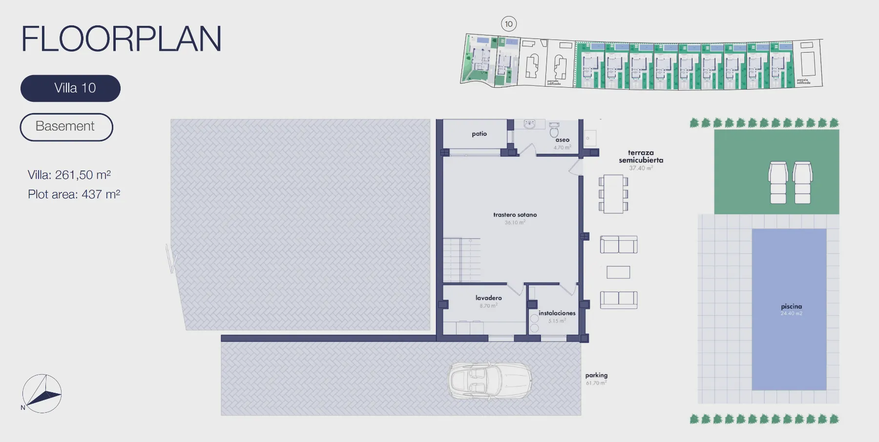 Modern newly built villa for sale in Finestrat