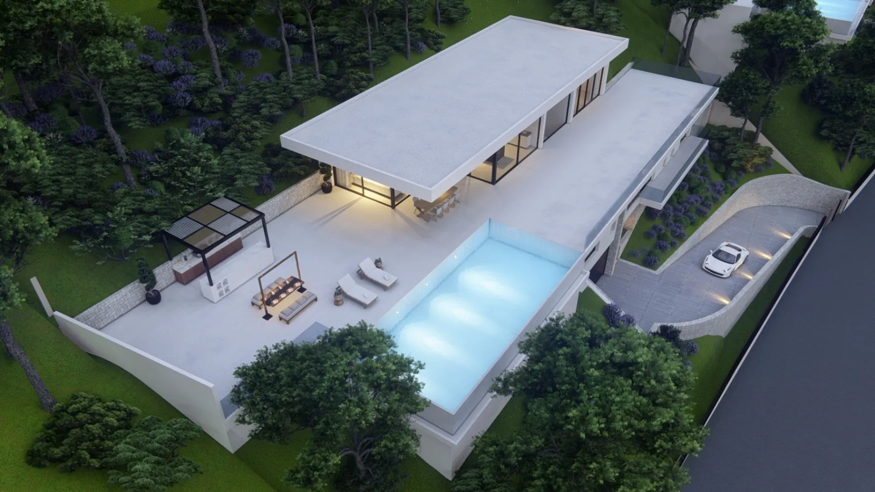 Newly built modern villa for sale in Altea la Vella