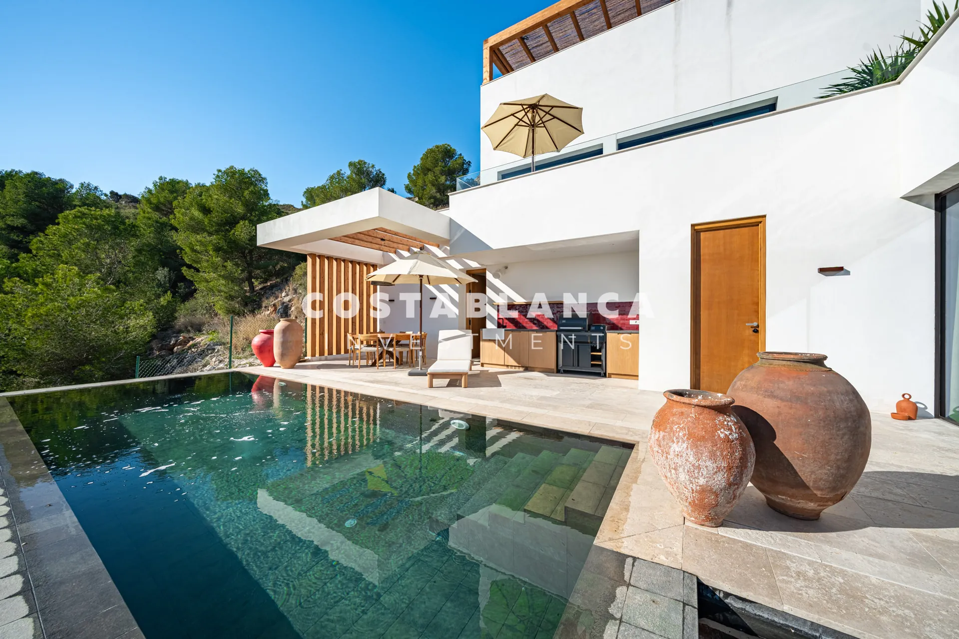 CA MALVA - New modern and eco-friendly luxury villa with panoramic views in fabulous Javea, Spain.