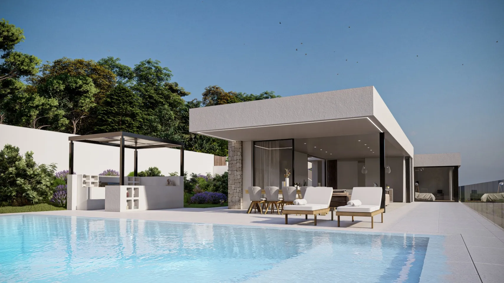 Modern new construction villa for sale in Altea la Vella