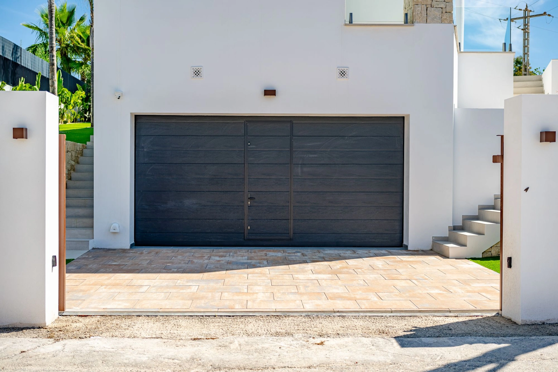 Luxury villa inspired by Ibiza with sea views and a rooftop oasis for sale in Calpe.