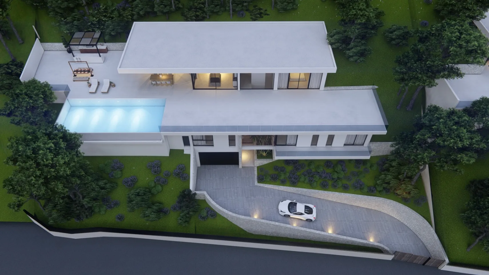 Newly built modern villa for sale in Altea la Vella