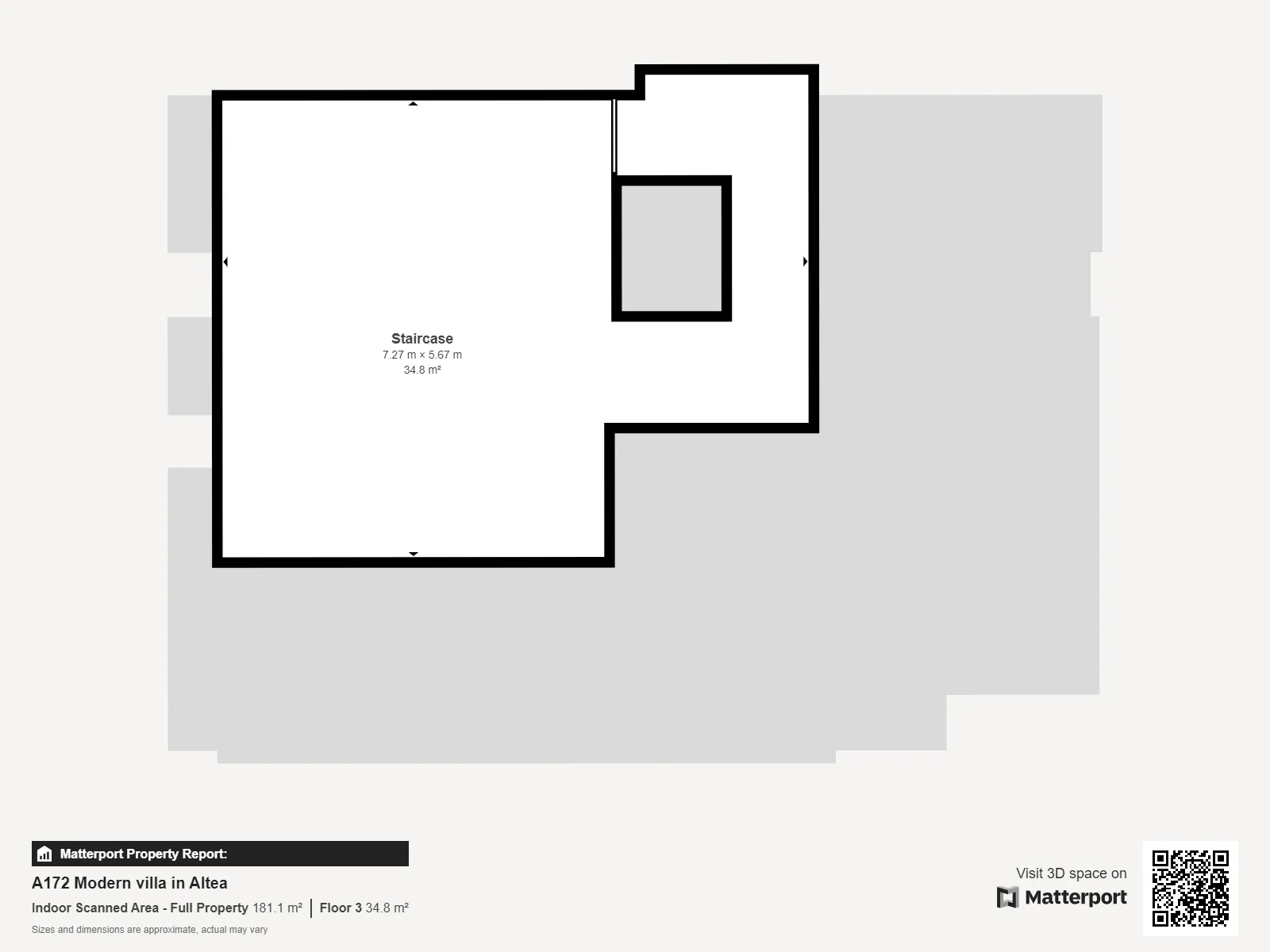 Modern villa with sea views for sale in Altea
