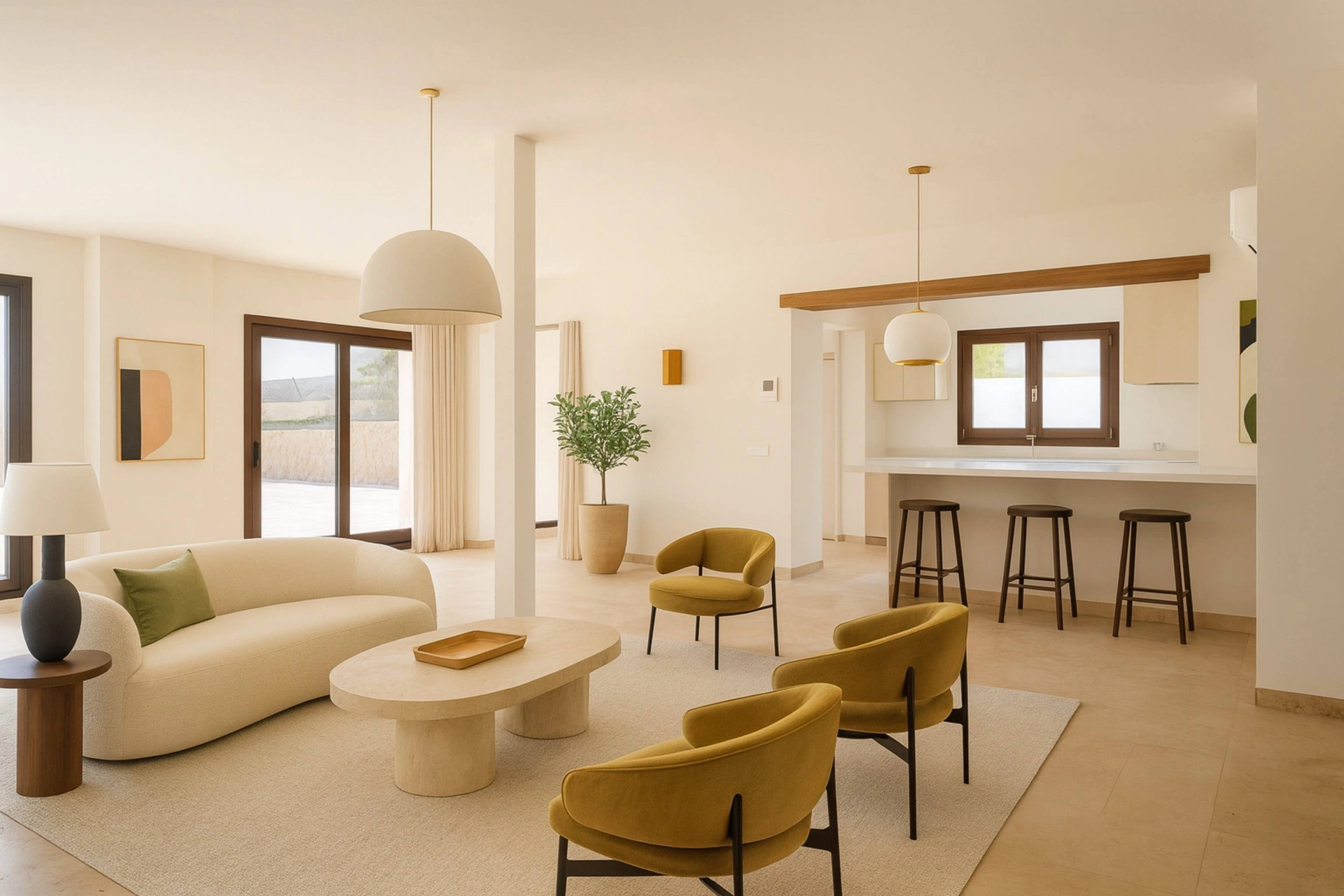 Villa Andrago Contemporary Mediterranean Residence for Sale on the Frontline in Moraira