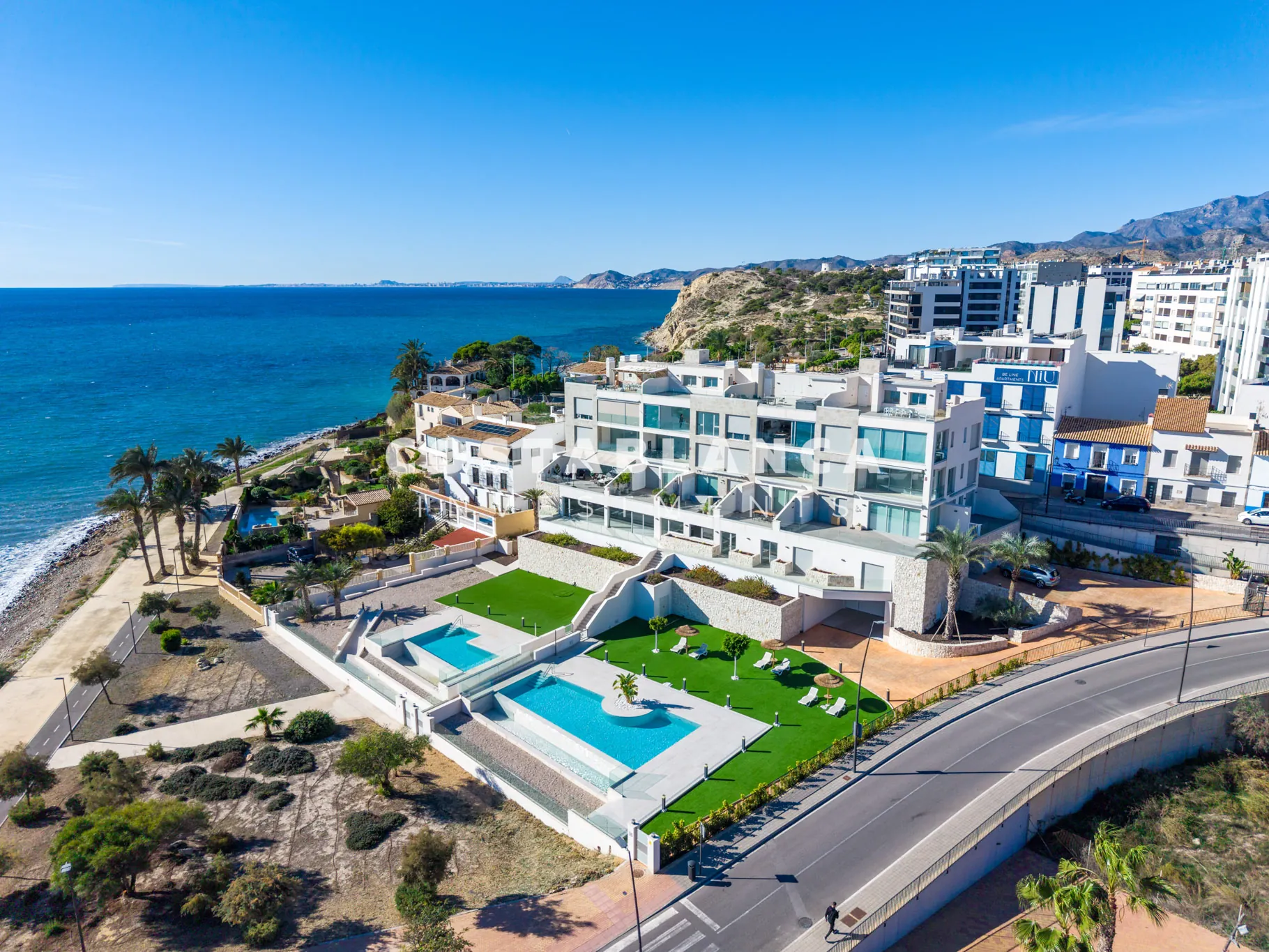 Exceptional Penthouse on the Front Line with Panoramic Sea Views in Villajoyosa
