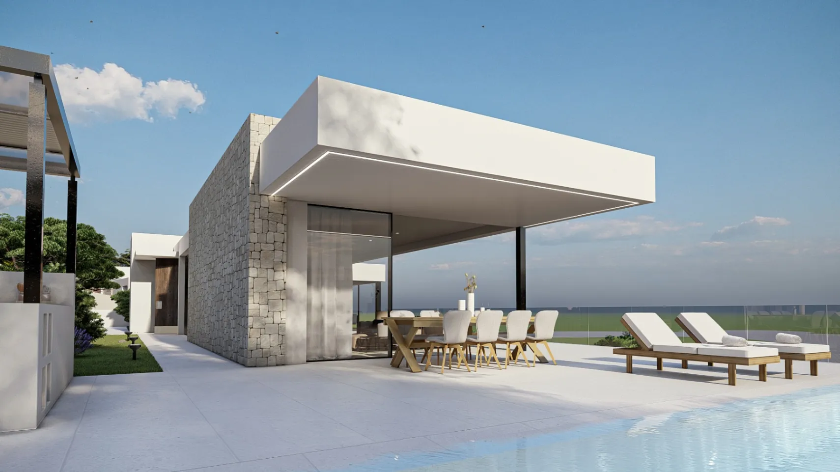 Modern new construction villa for sale in Altea la Vella