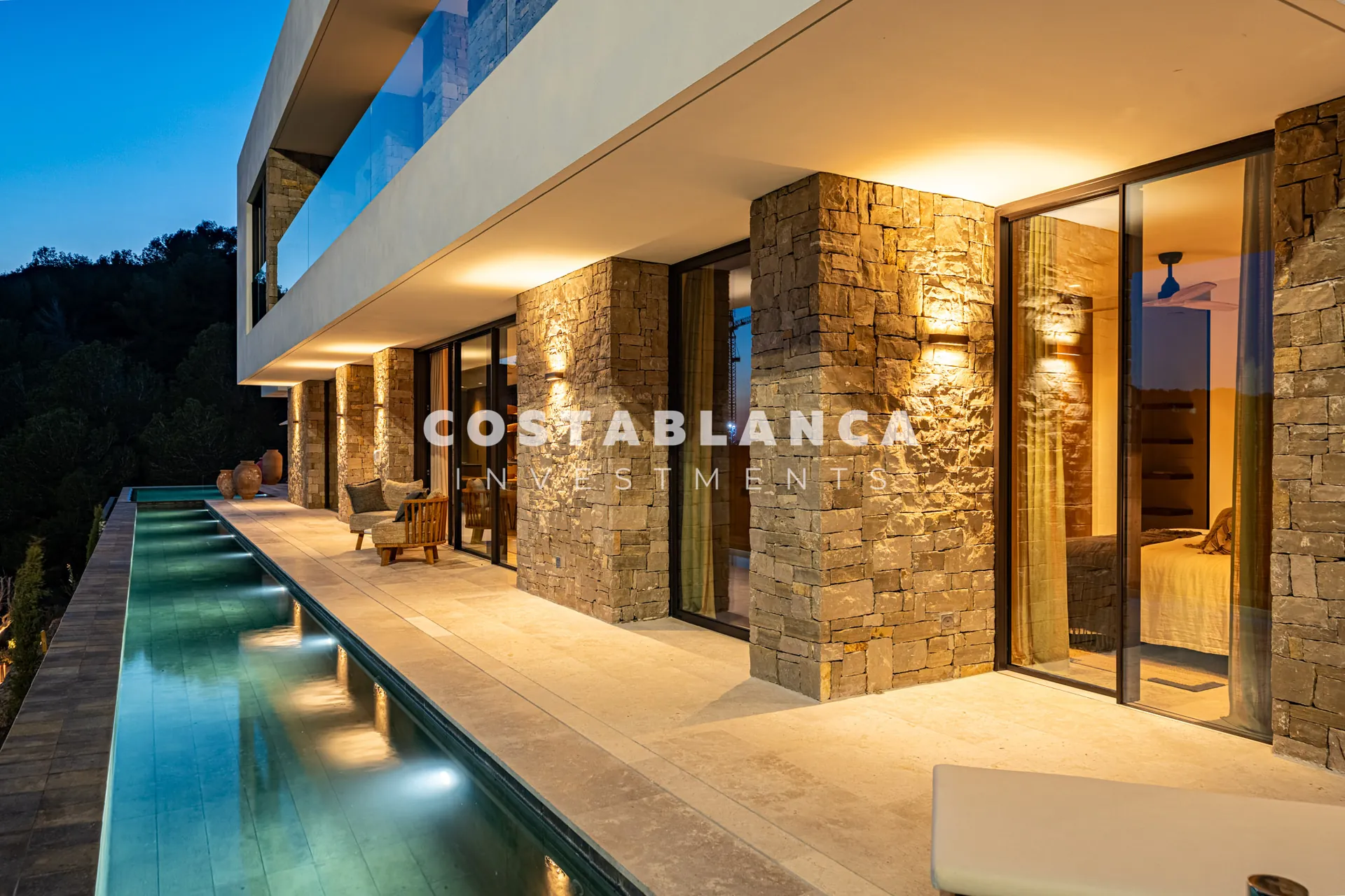 CA MALVA - New modern and eco-friendly luxury villa with panoramic views in fabulous Javea, Spain.