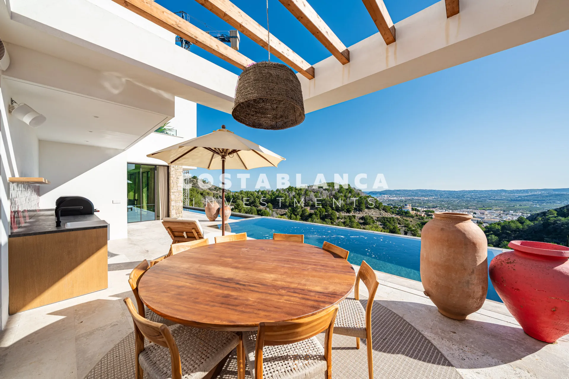 CA MALVA - New modern and eco-friendly luxury villa with panoramic views in fabulous Javea, Spain.