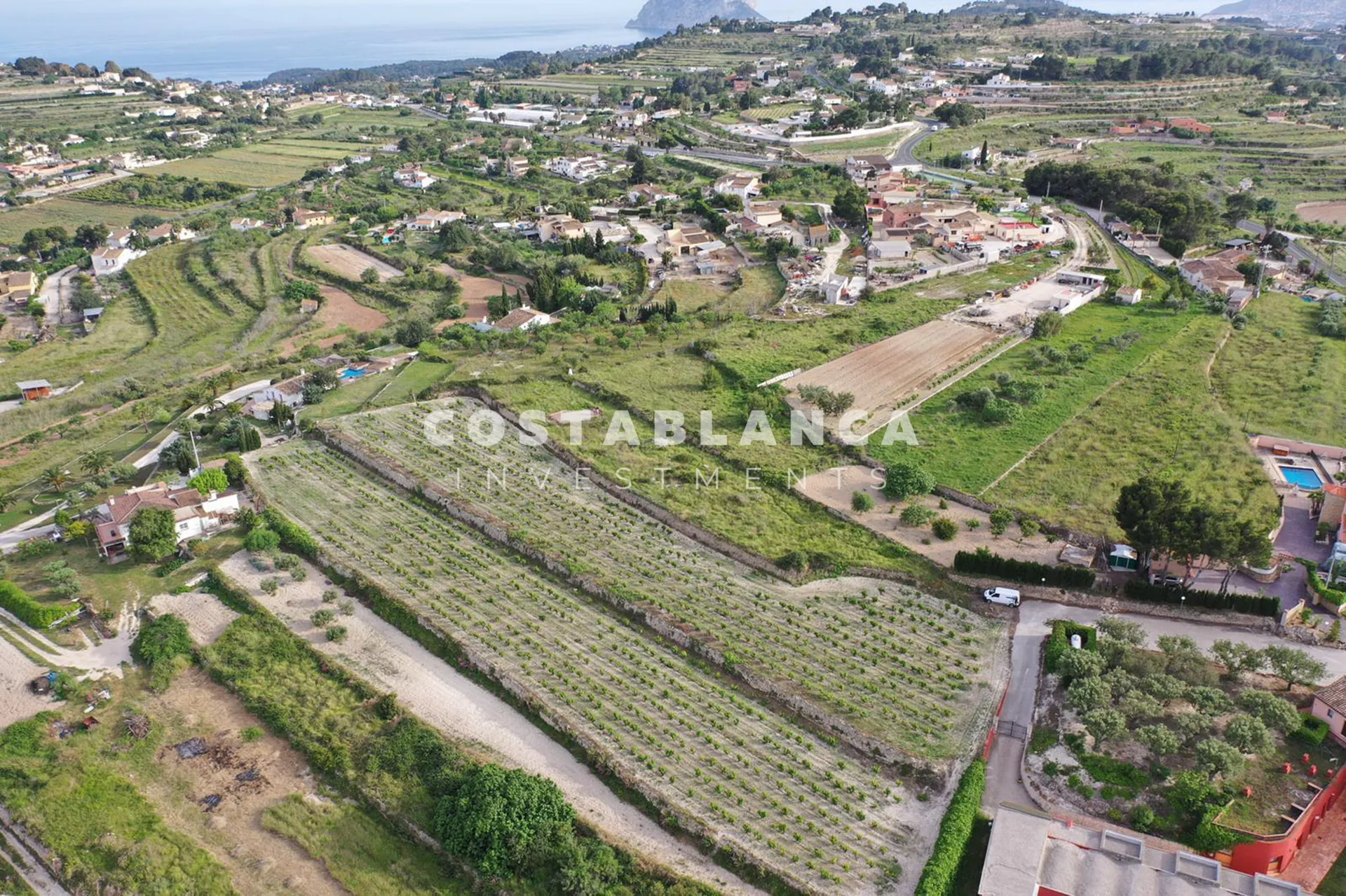 Fermă rurală cu vederi panoramice la mare și la munte de vânzare în Teulada.