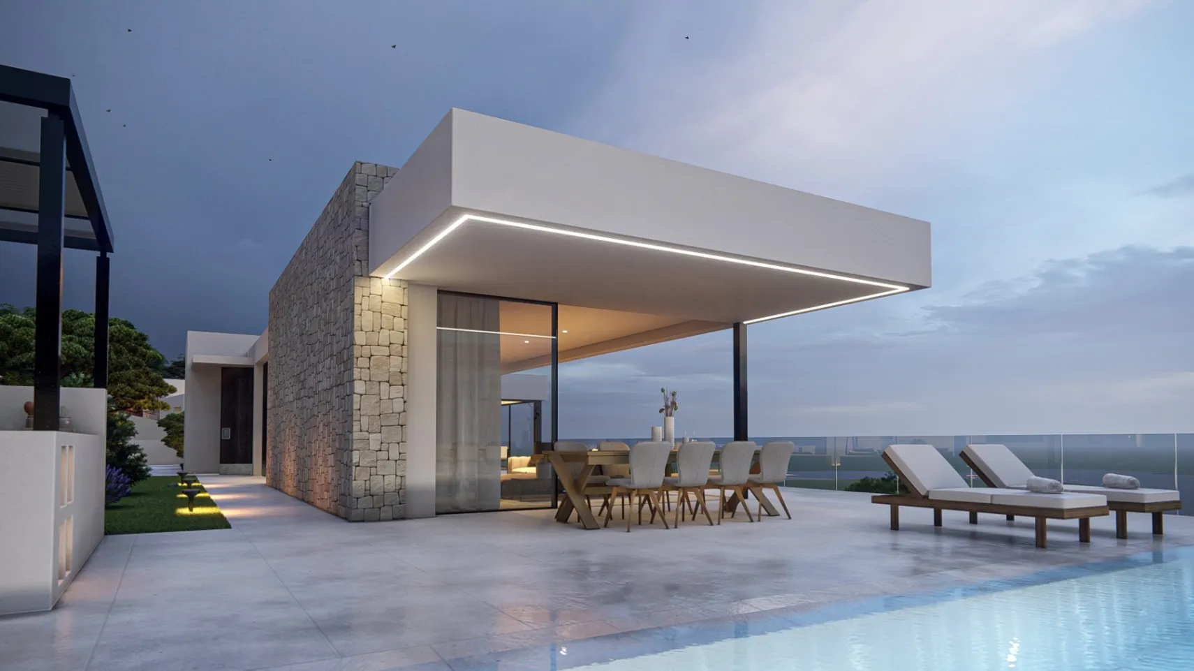 Modern new construction villa for sale in Altea la Vella