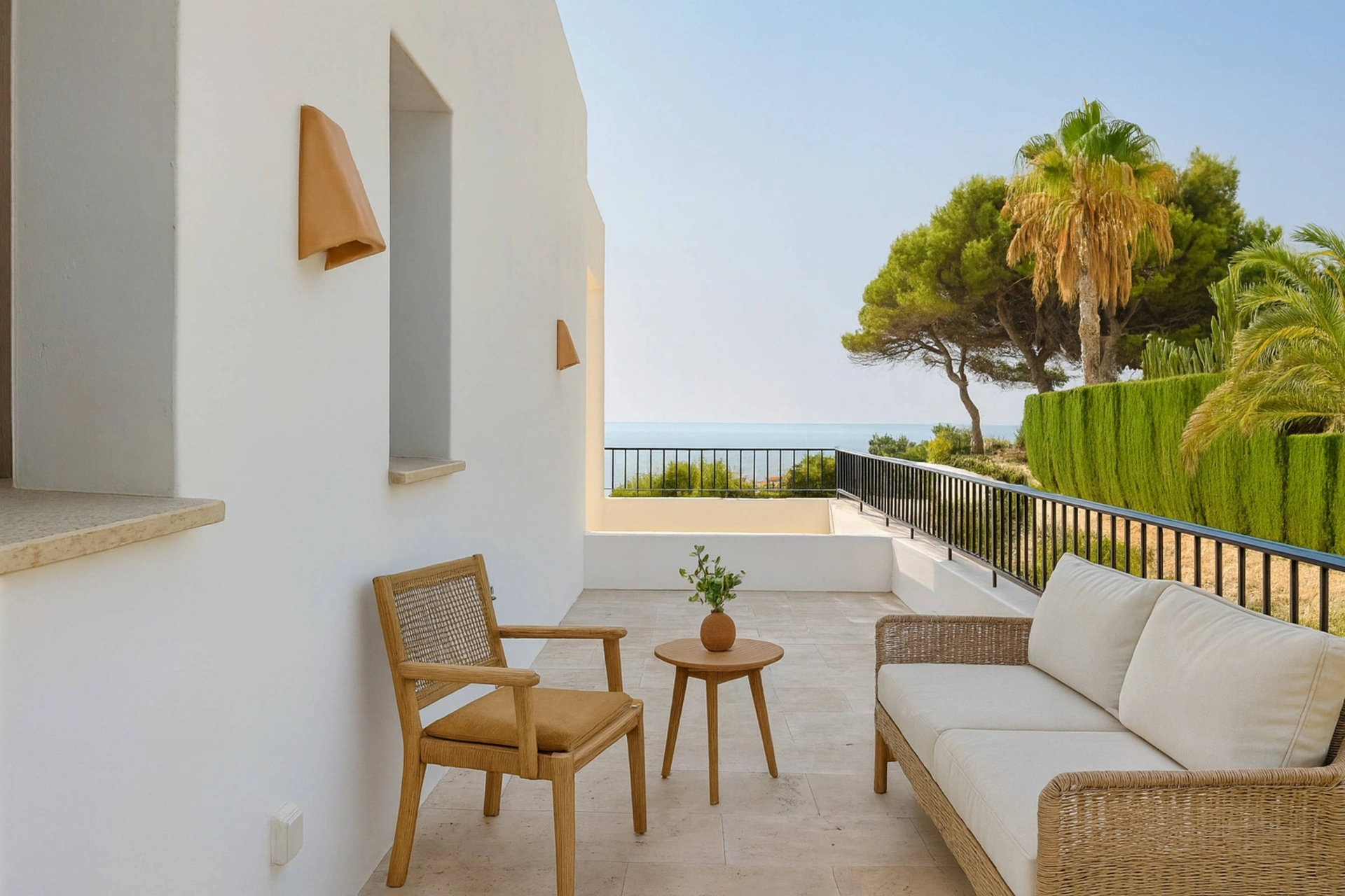 Villa Andrago Contemporary Mediterranean Residence for Sale on the Frontline in Moraira
