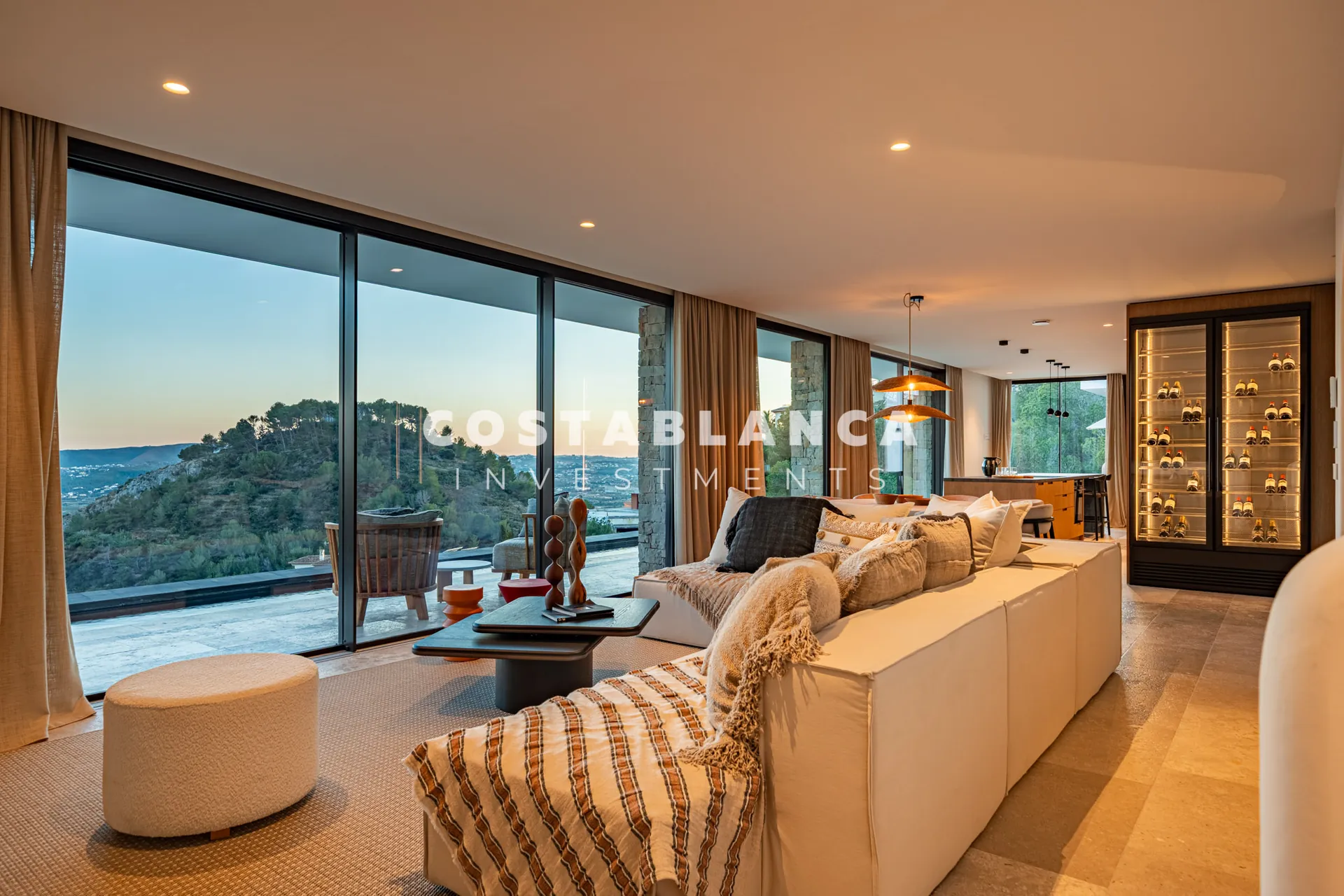 CA MALVA - New modern and eco-friendly luxury villa with panoramic views in fabulous Javea, Spain.