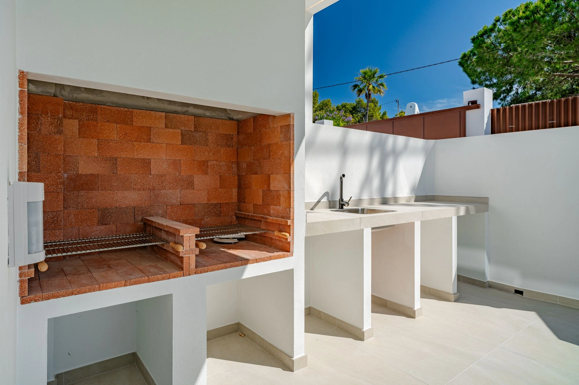 Luxury villa inspired by Ibiza with sea views and a rooftop oasis for sale in Calpe.