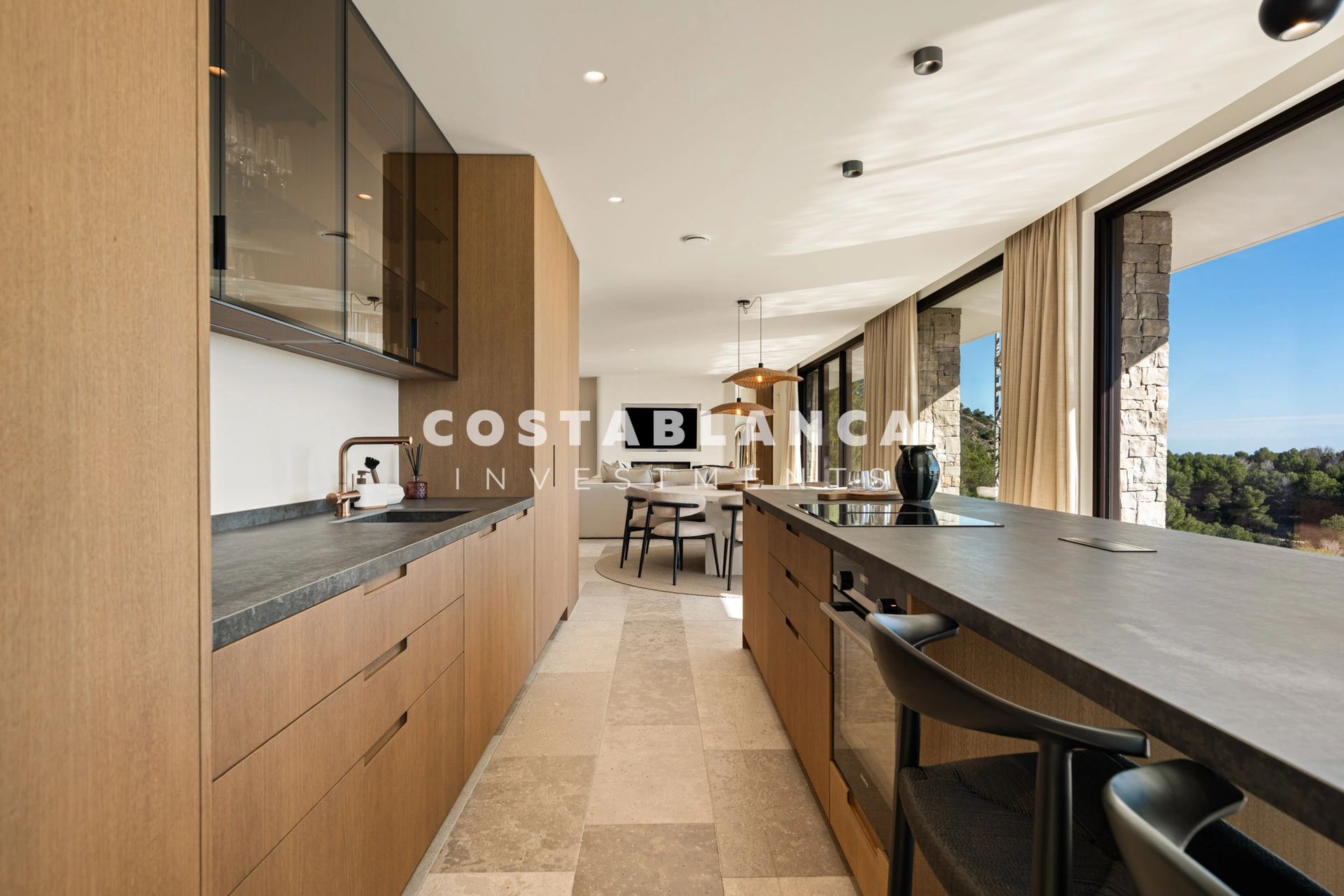CA MALVA - New modern and eco-friendly luxury villa with panoramic views in fabulous Javea, Spain.