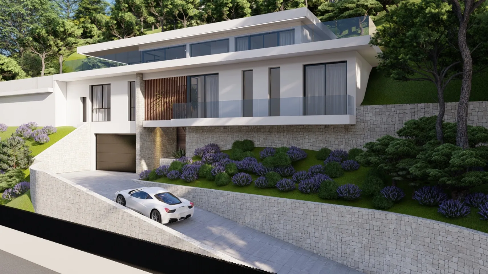 Newly built modern villa for sale in Altea la Vella