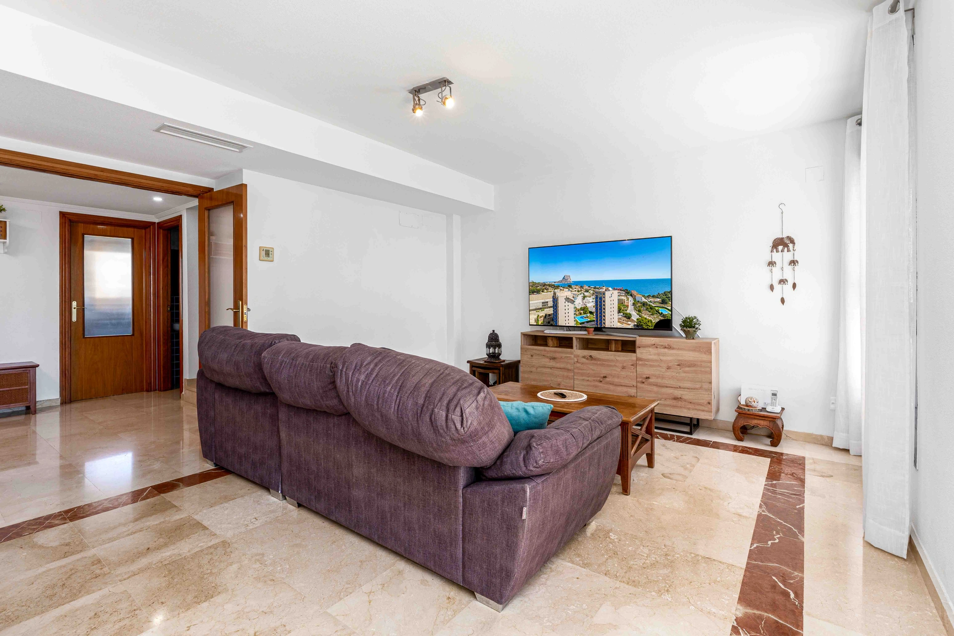 Spectaculos ático triplex de vânzare cu vedere de 360 de grade în Calpe.
