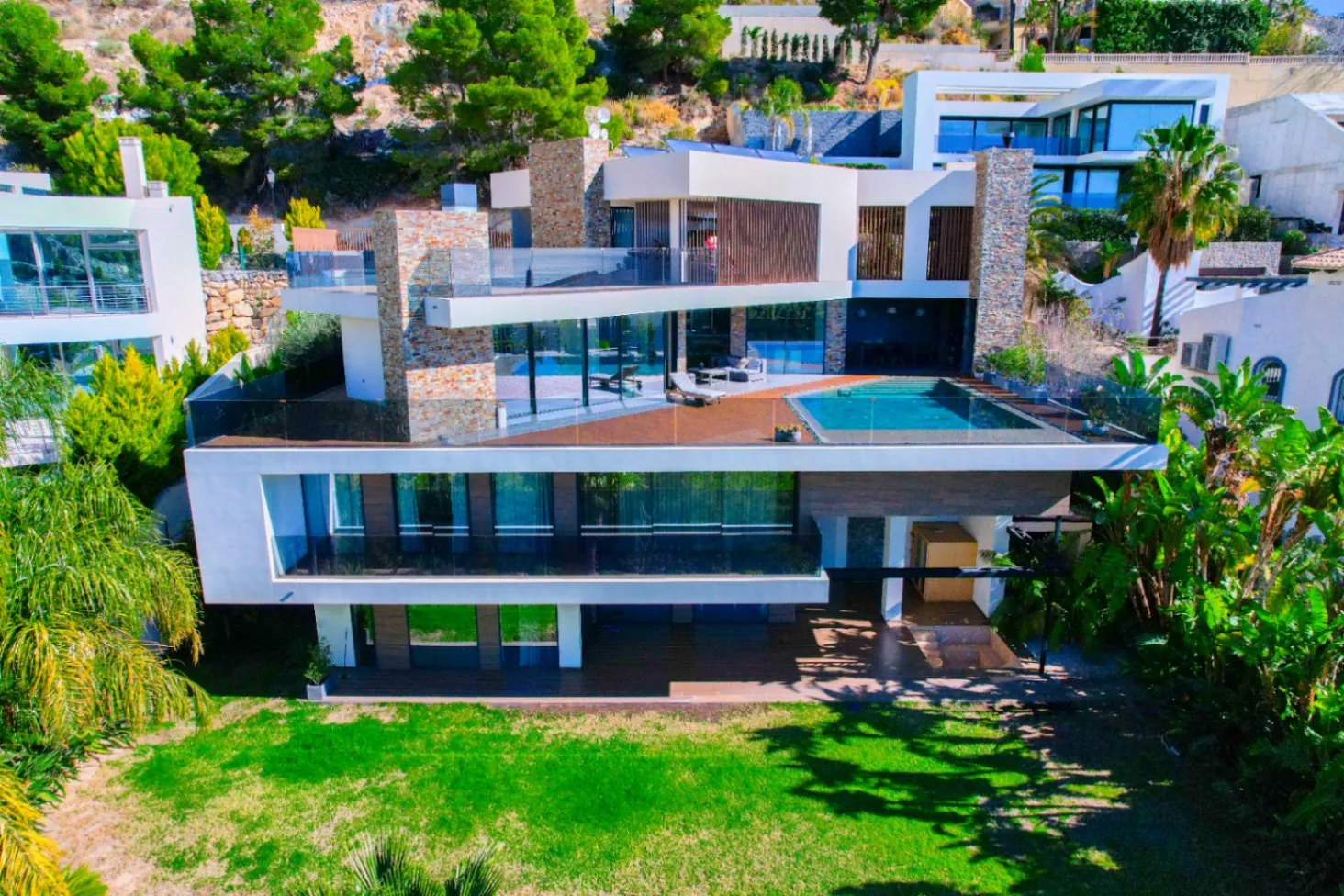 Magnificent Modern Luxury Villa with Elevator, Spa and Exquisite Sea Views for Sale in Altea Hills