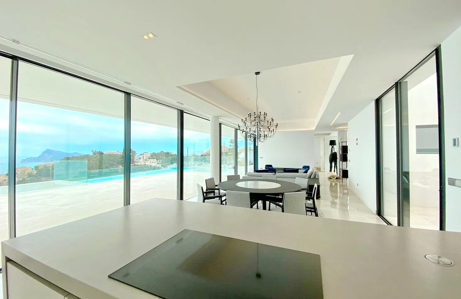 Luxury Villa with Panoramic Sea Views for Sale in Altea Hills With Large Swimming Pool