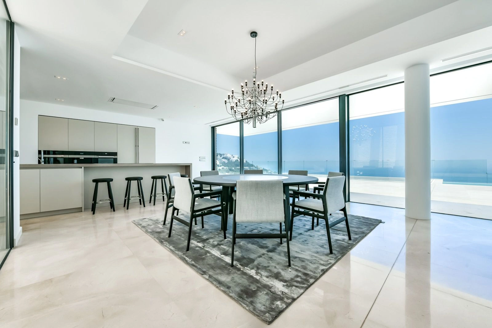 Luxury Villa with Panoramic Sea Views for Sale in Altea Hills With Large Swimming Pool