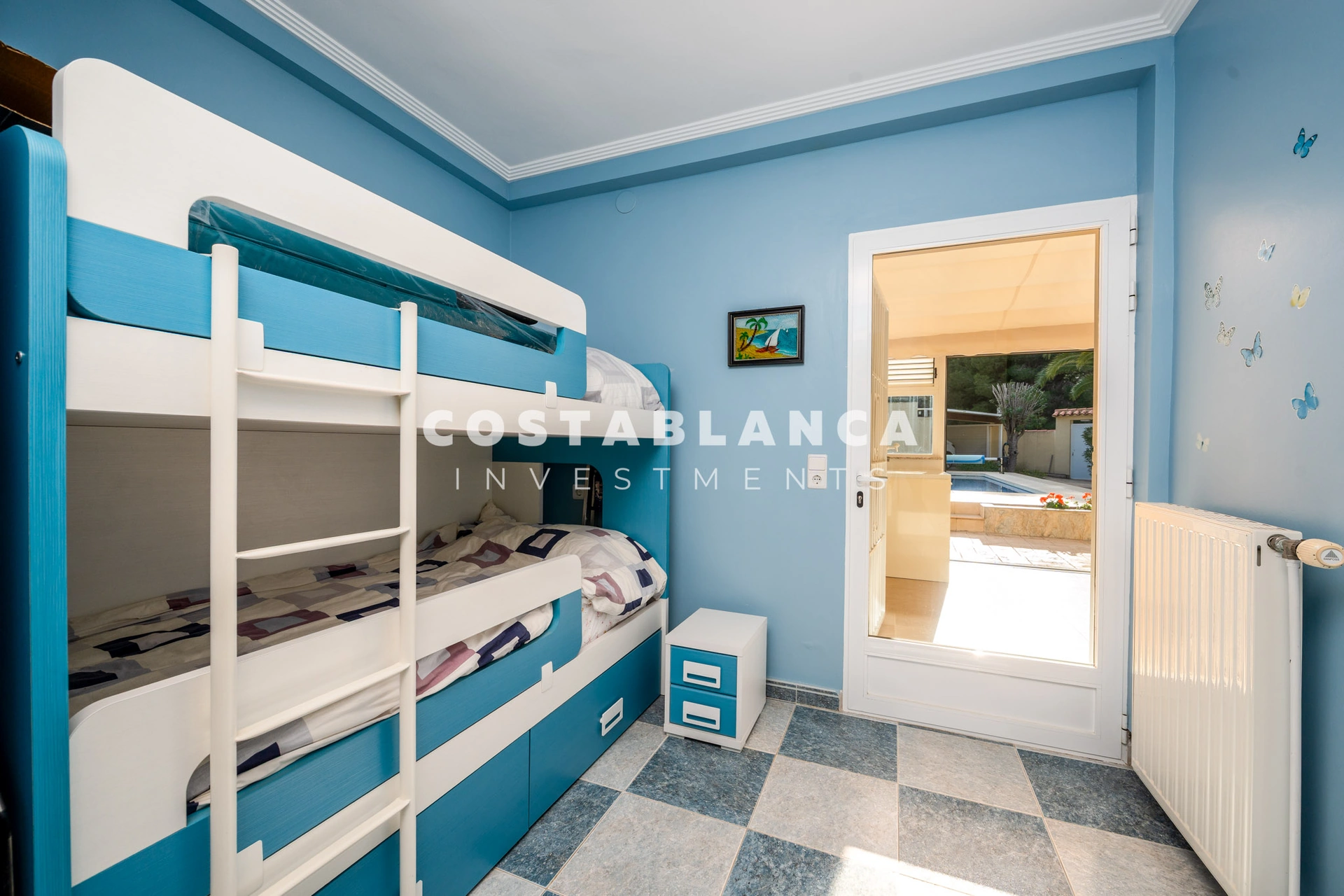 Single Floor Villa with Pool and Solar Panels in Quiet Area of L’Albir