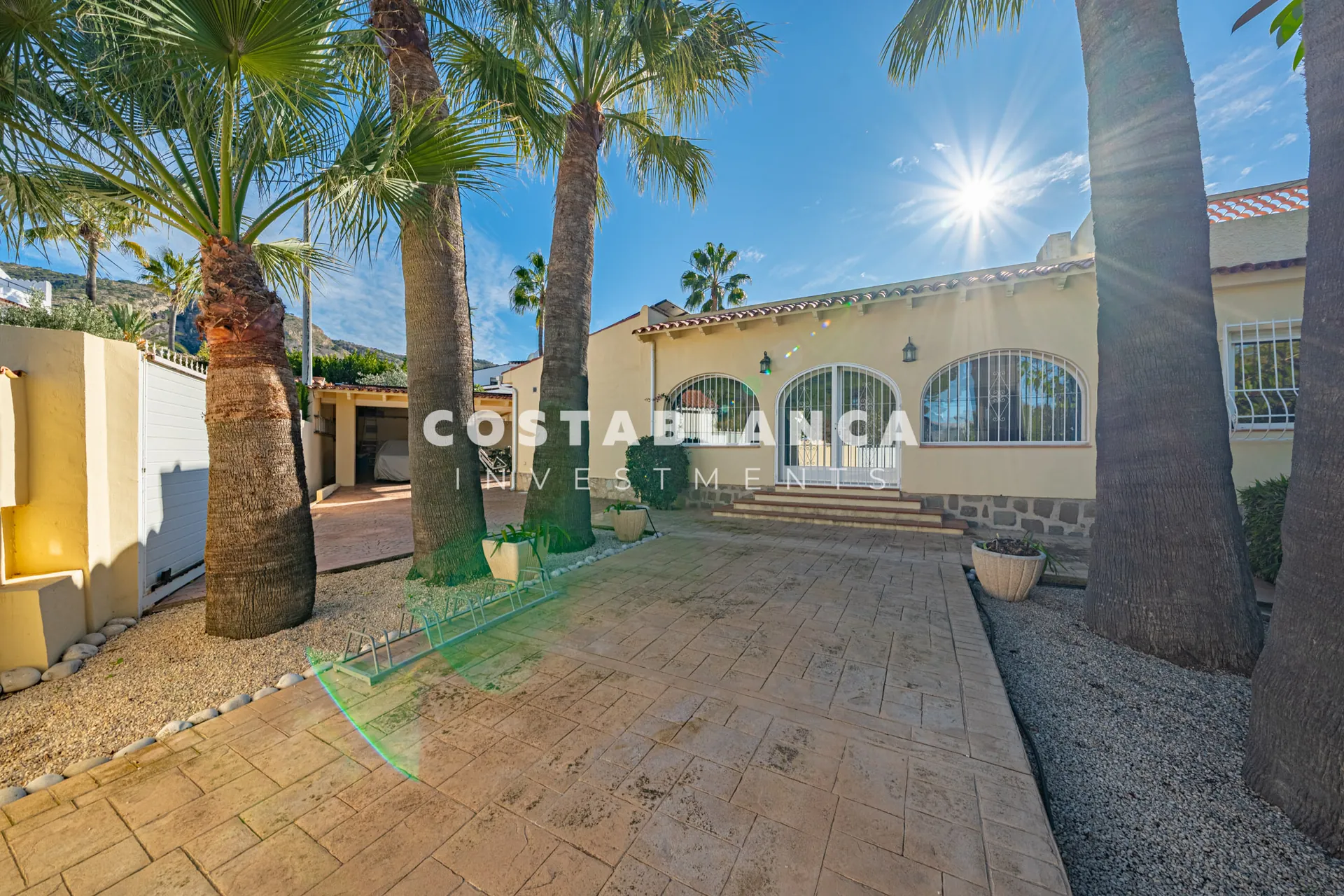 Single Floor Villa with Pool and Solar Panels in Quiet Area of L’Albir