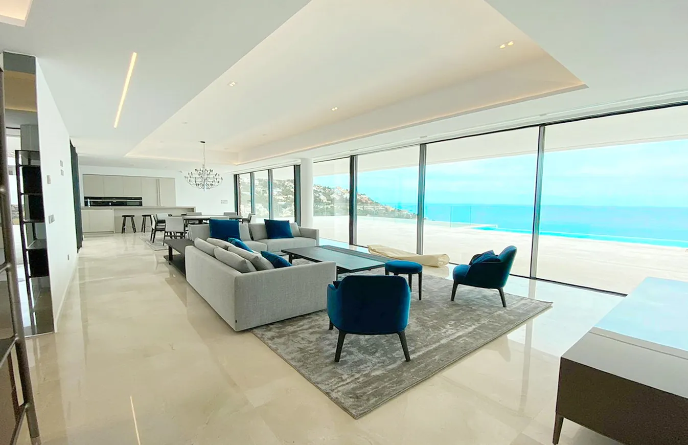 Luxury Villa with Panoramic Sea Views for Sale in Altea Hills With Large Swimming Pool
