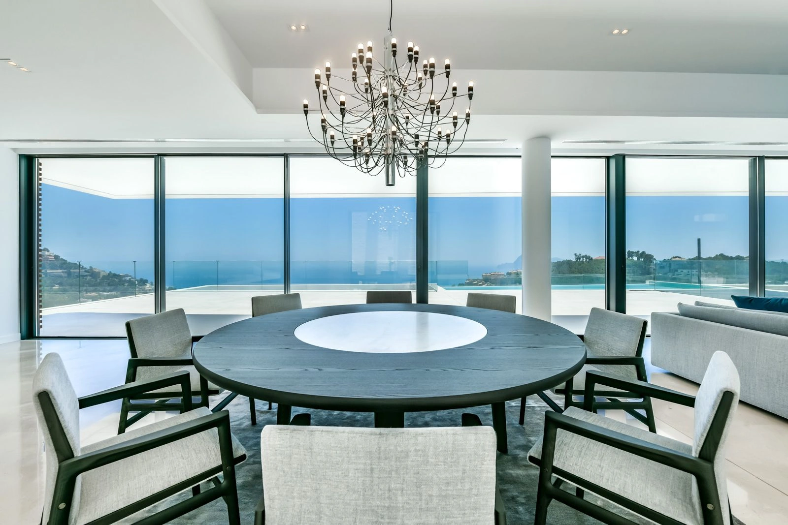 Luxury Villa with Panoramic Sea Views for Sale in Altea Hills With Large Swimming Pool