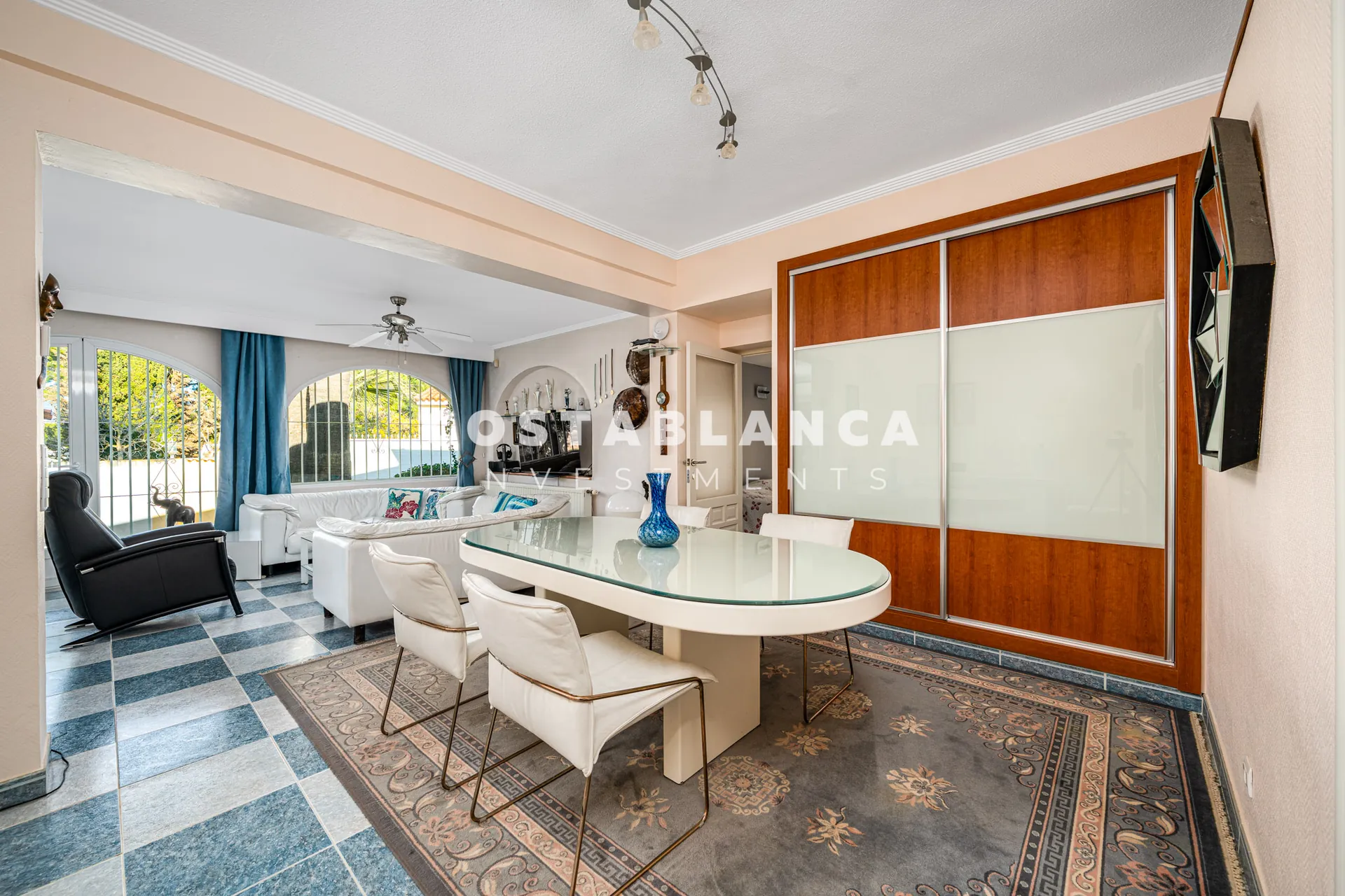 Single Floor Villa with Pool and Solar Panels in Quiet Area of L’Albir