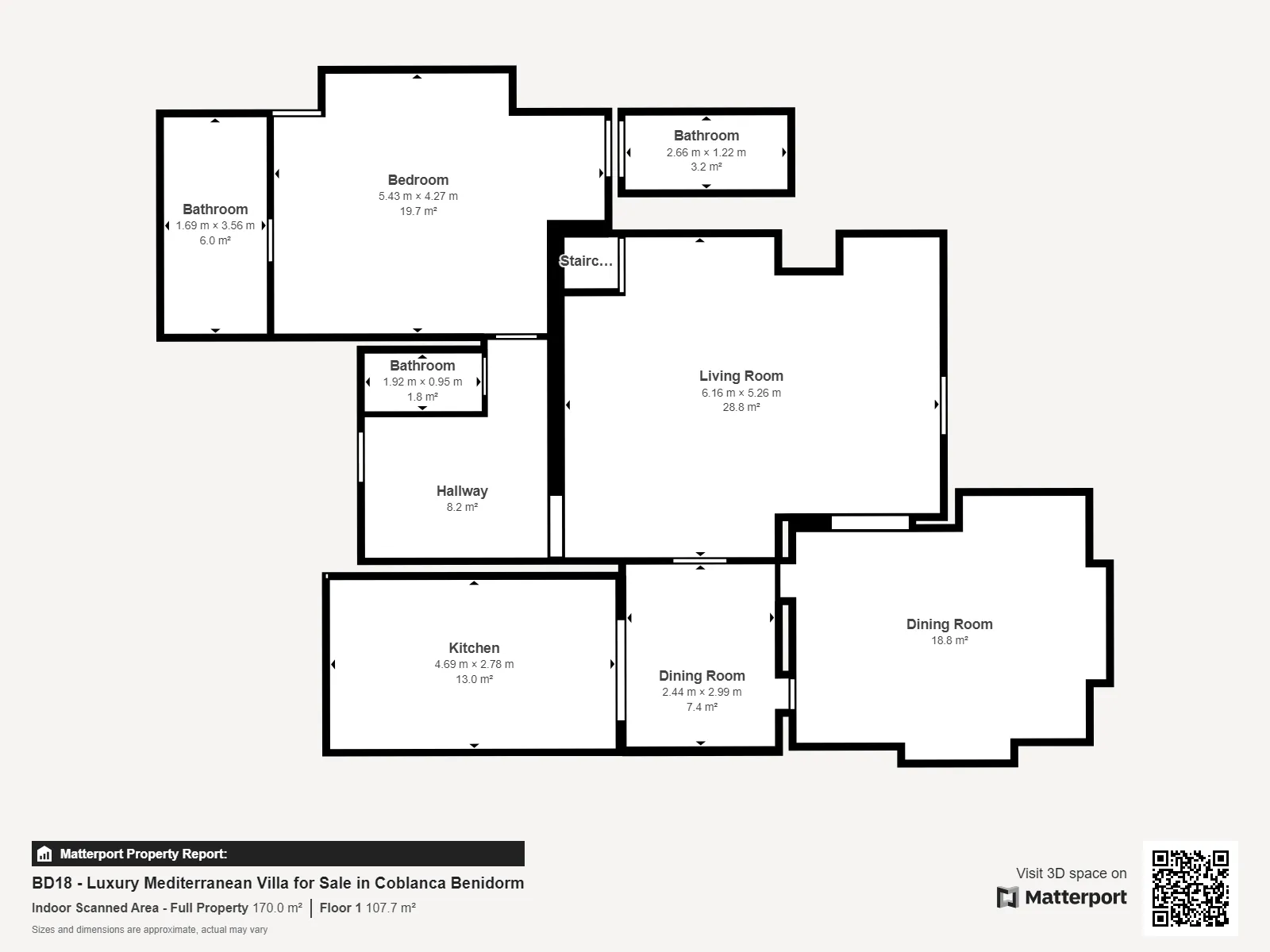 Villa for sale in Benidorm, Alicante