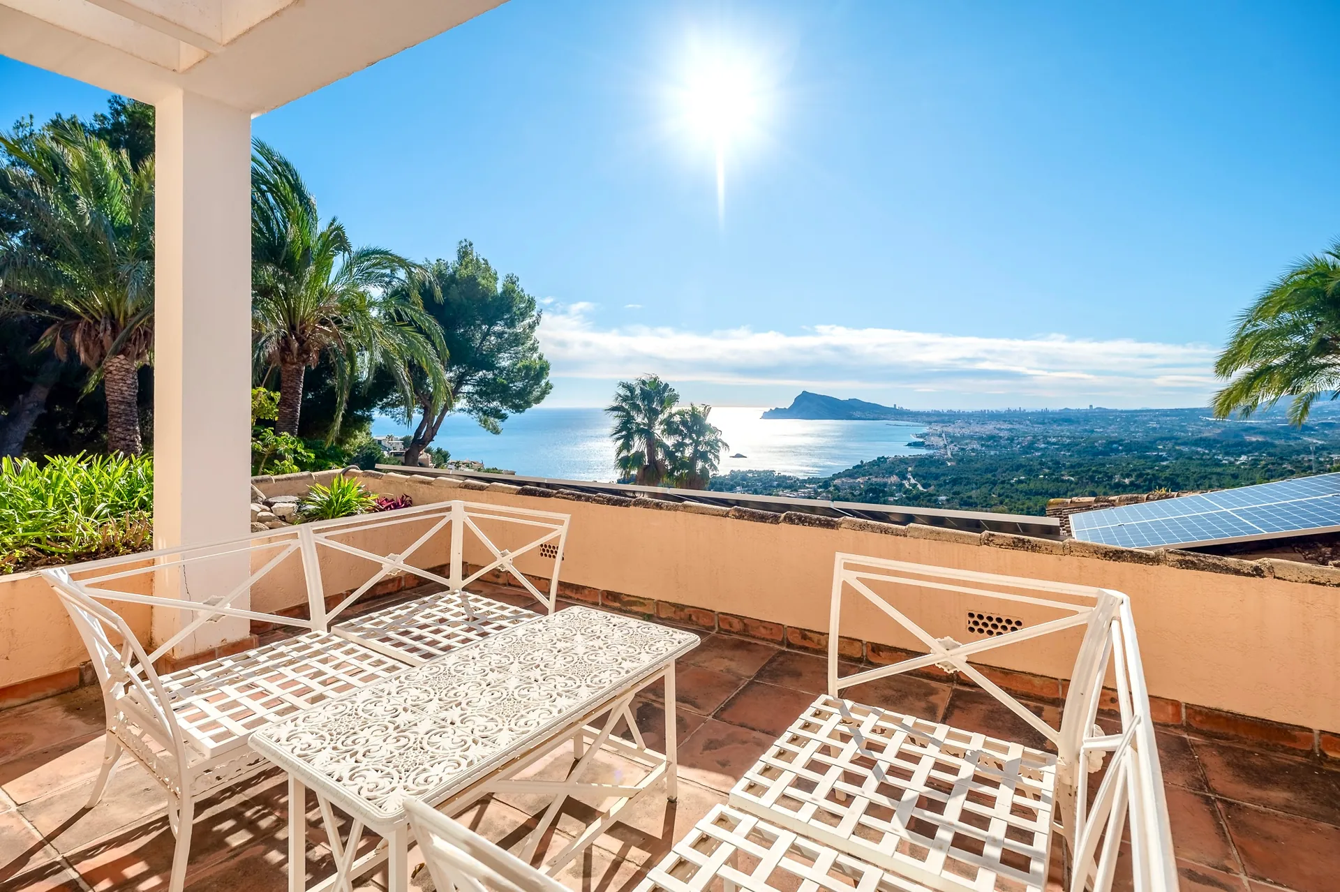 Villa for sale in Altea with the best location in the hills of Altea.