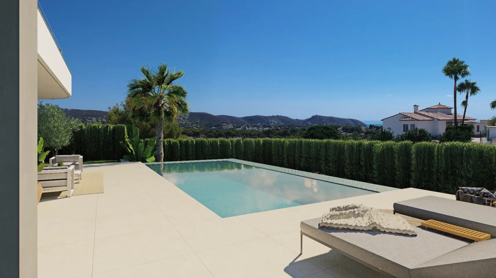 New Build Modern Villa for Sale in Moraira