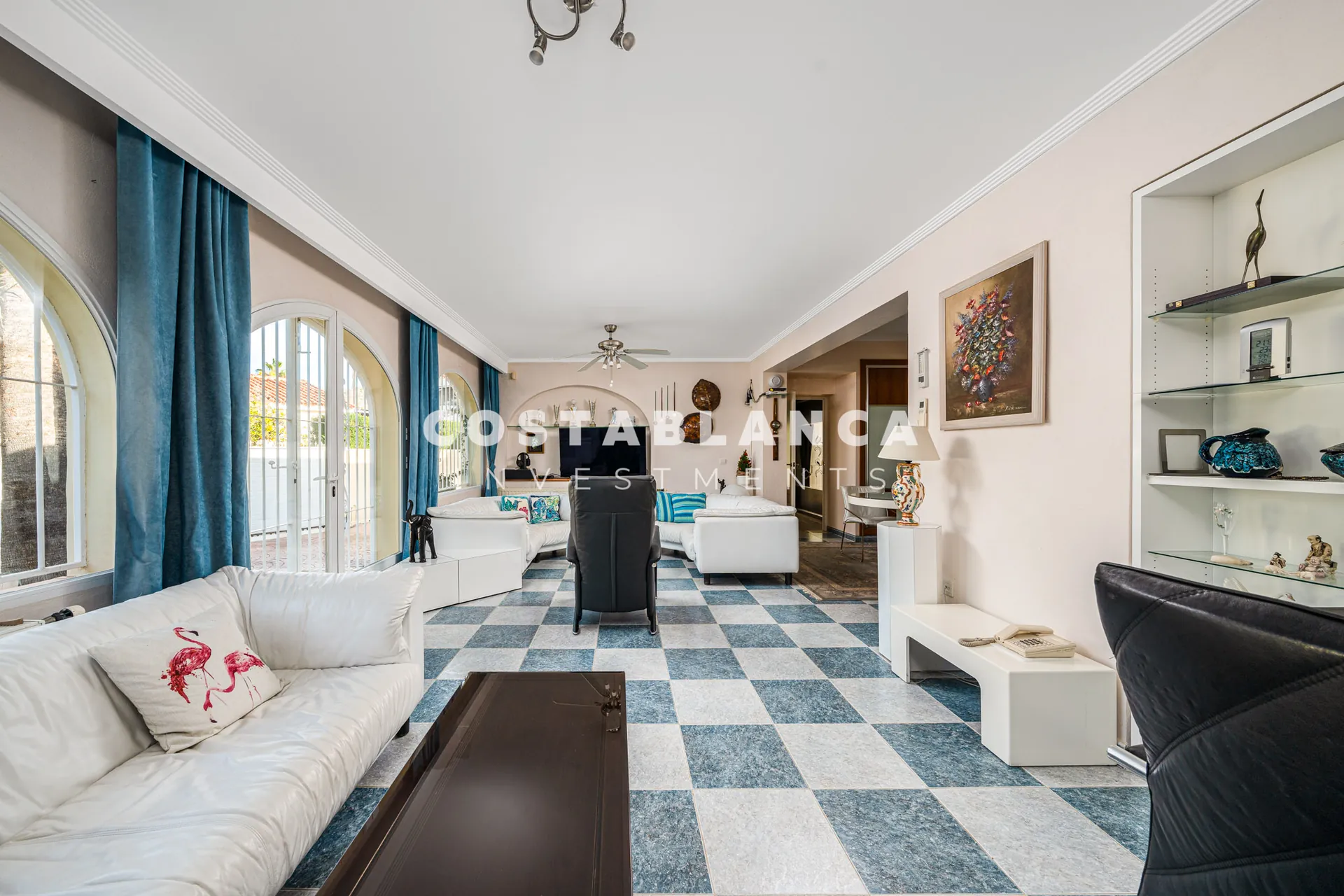 Single Floor Villa with Pool and Solar Panels in Quiet Area of L’Albir